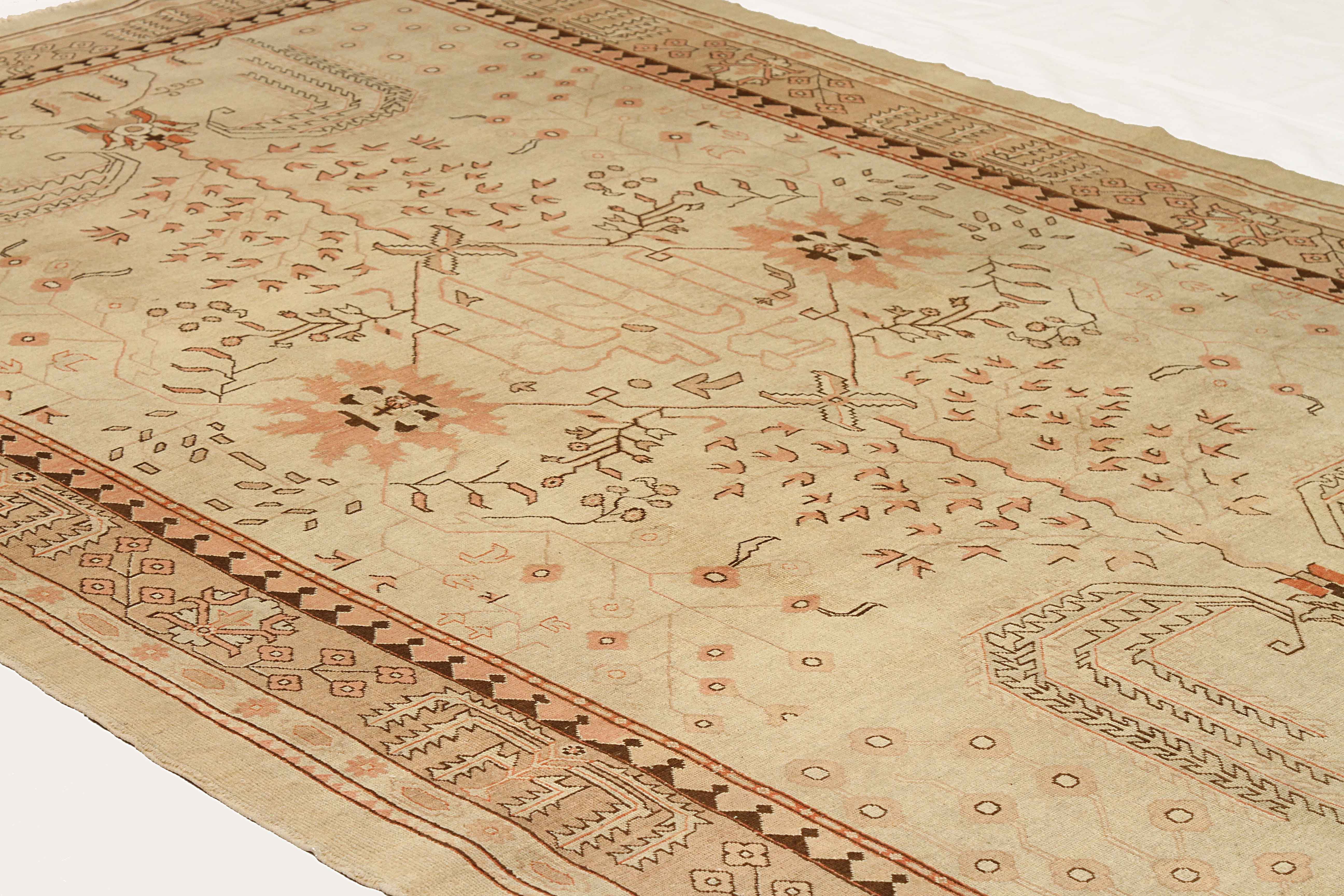 Thumbnail 8 for Antique Persian Transitional Rug 10859