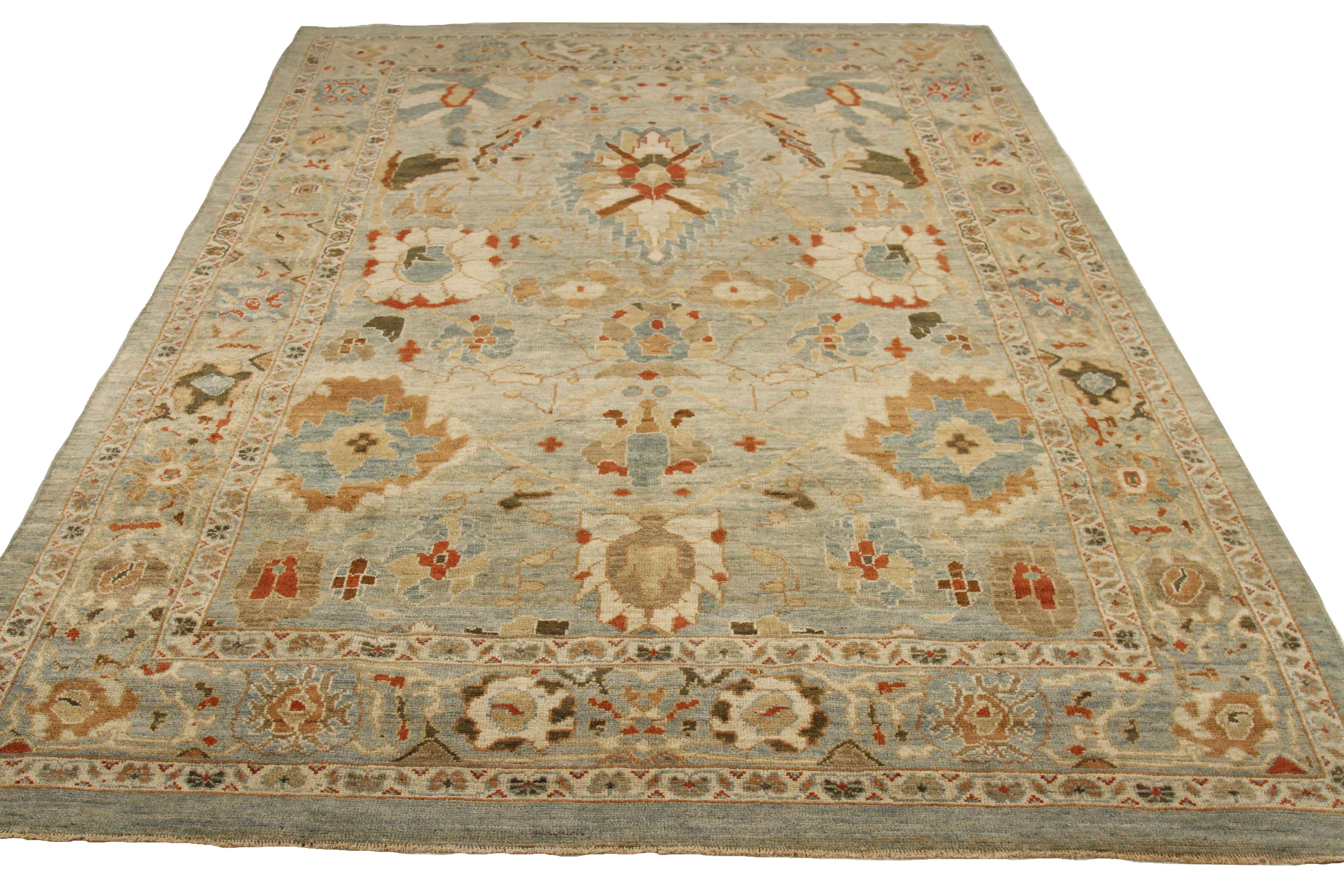 Thumbnail 5 for Persian Sultanabad Traditional Rug 66123