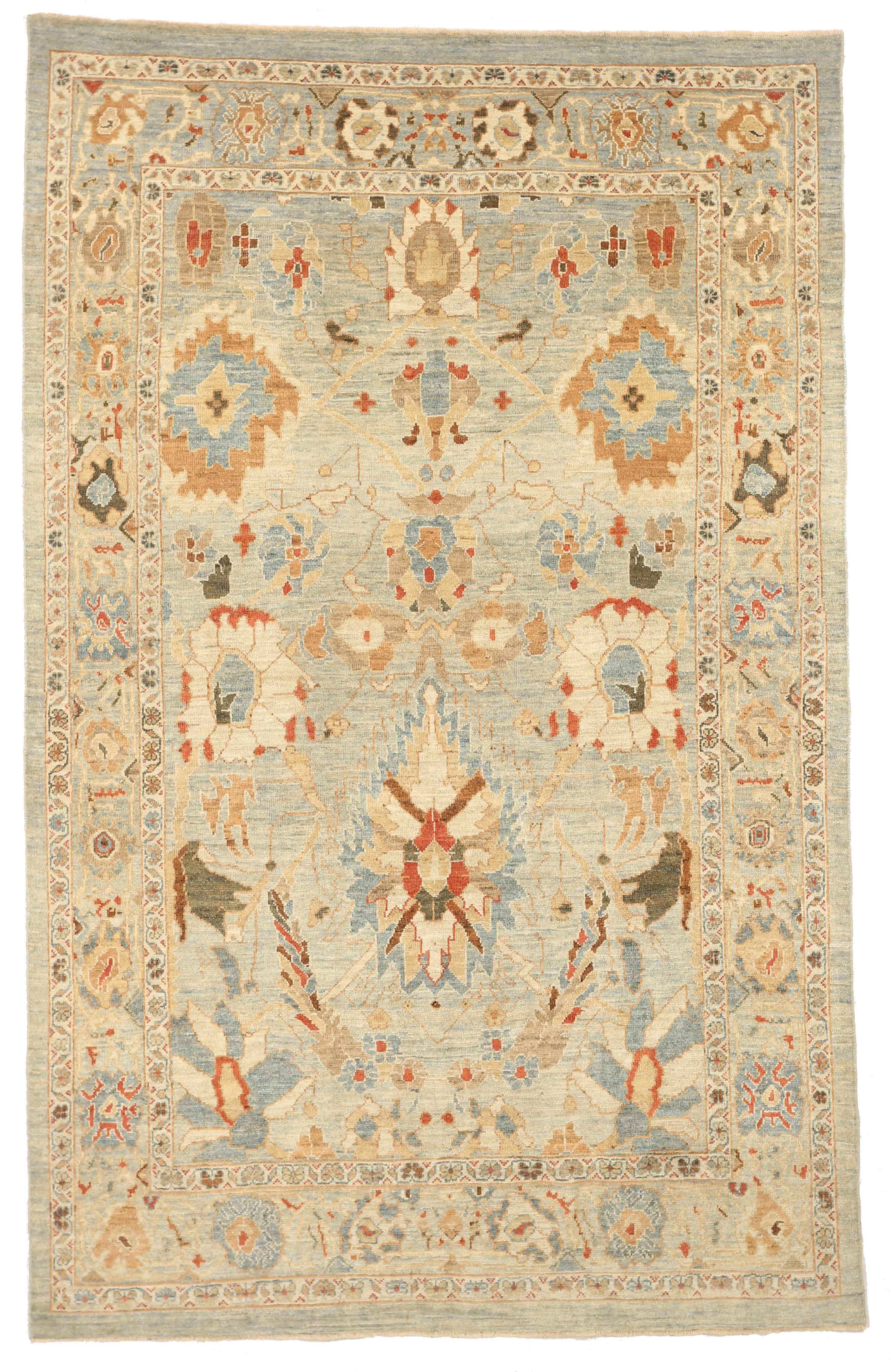 Thumbnail 2 for Persian Sultanabad Traditional Rug 66123