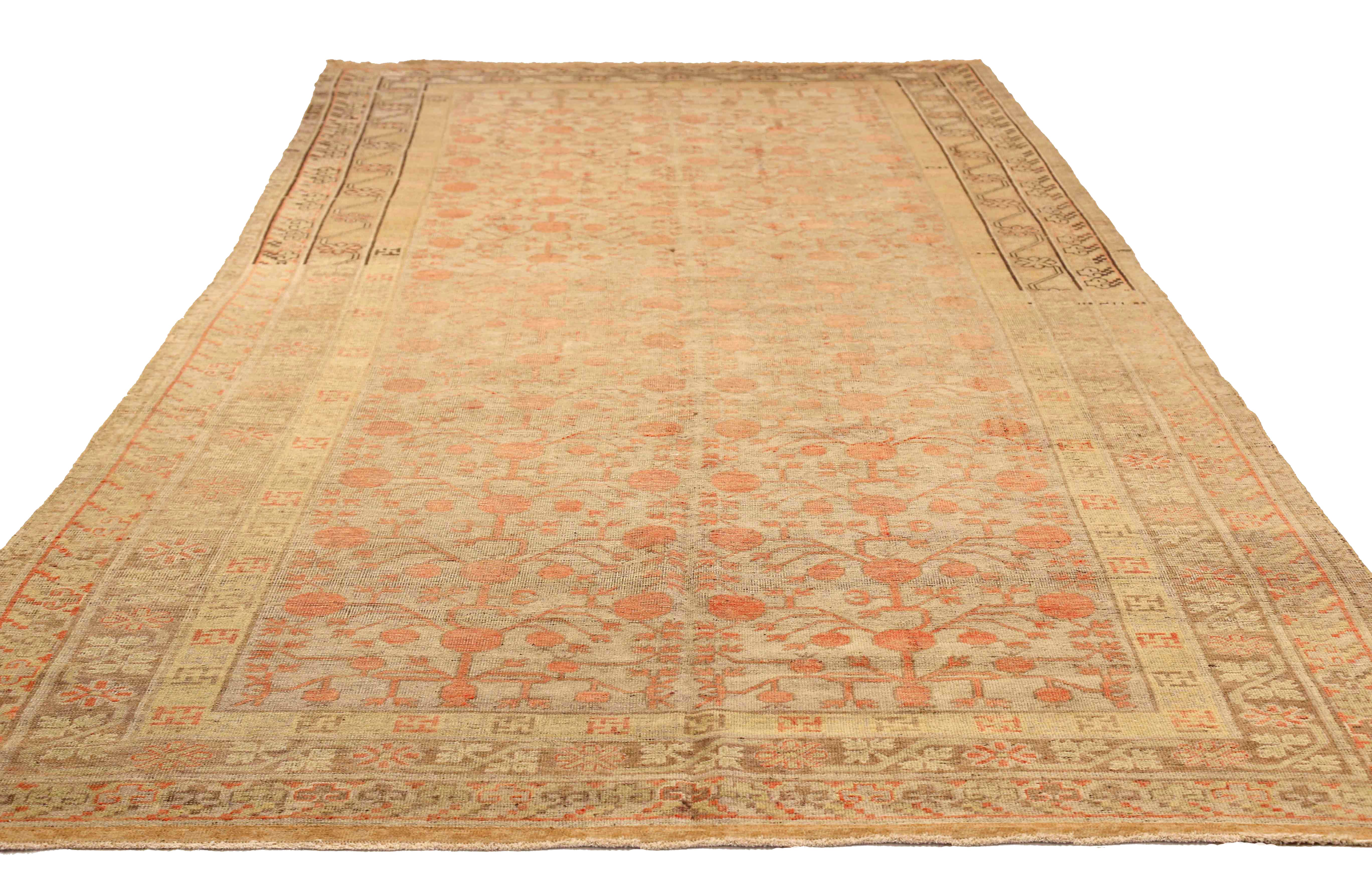 Thumbnail 9 for Antique Russia Khotan Transitional Rug 10864