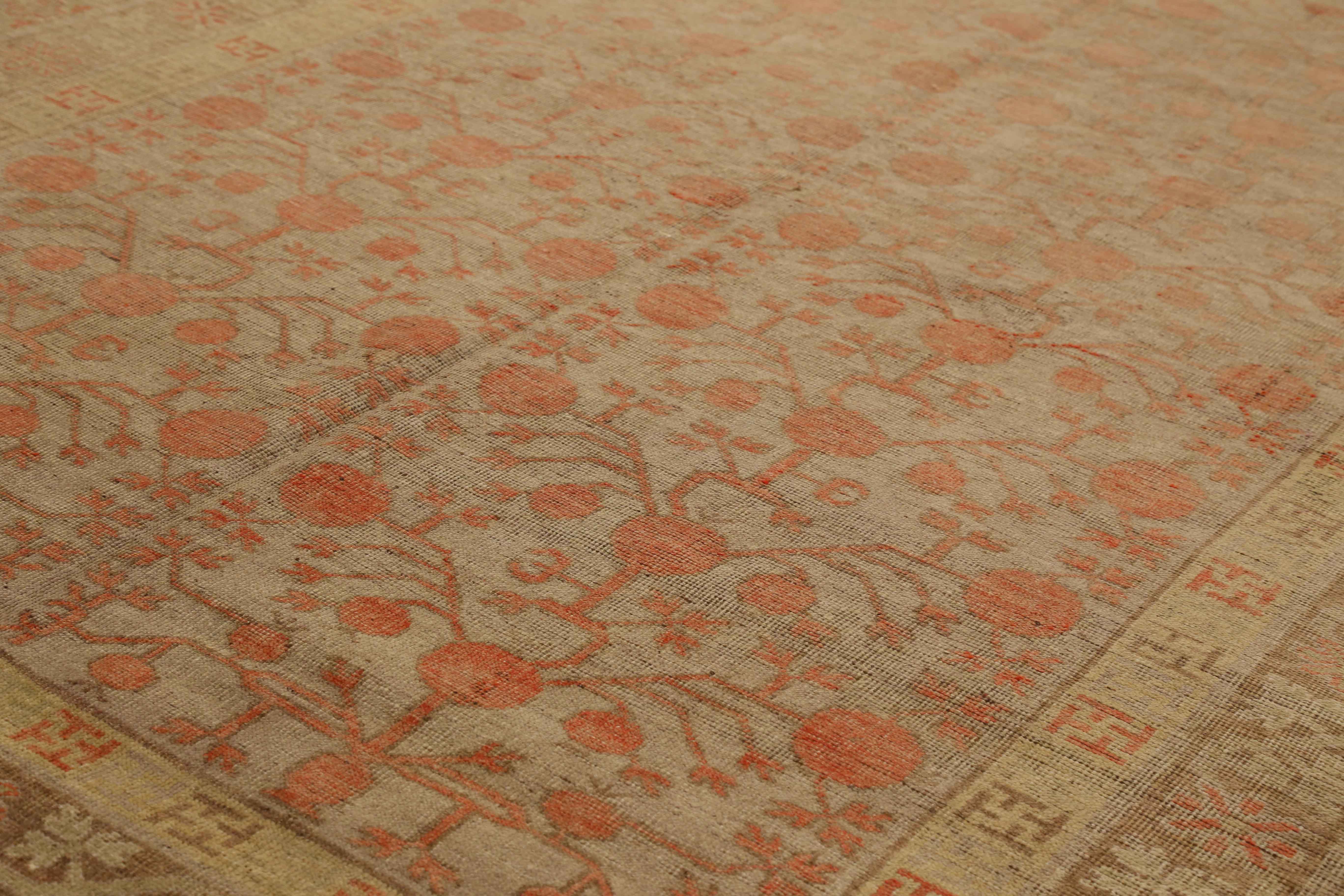 Thumbnail 10 for Antique Russia Khotan Transitional Rug 10864