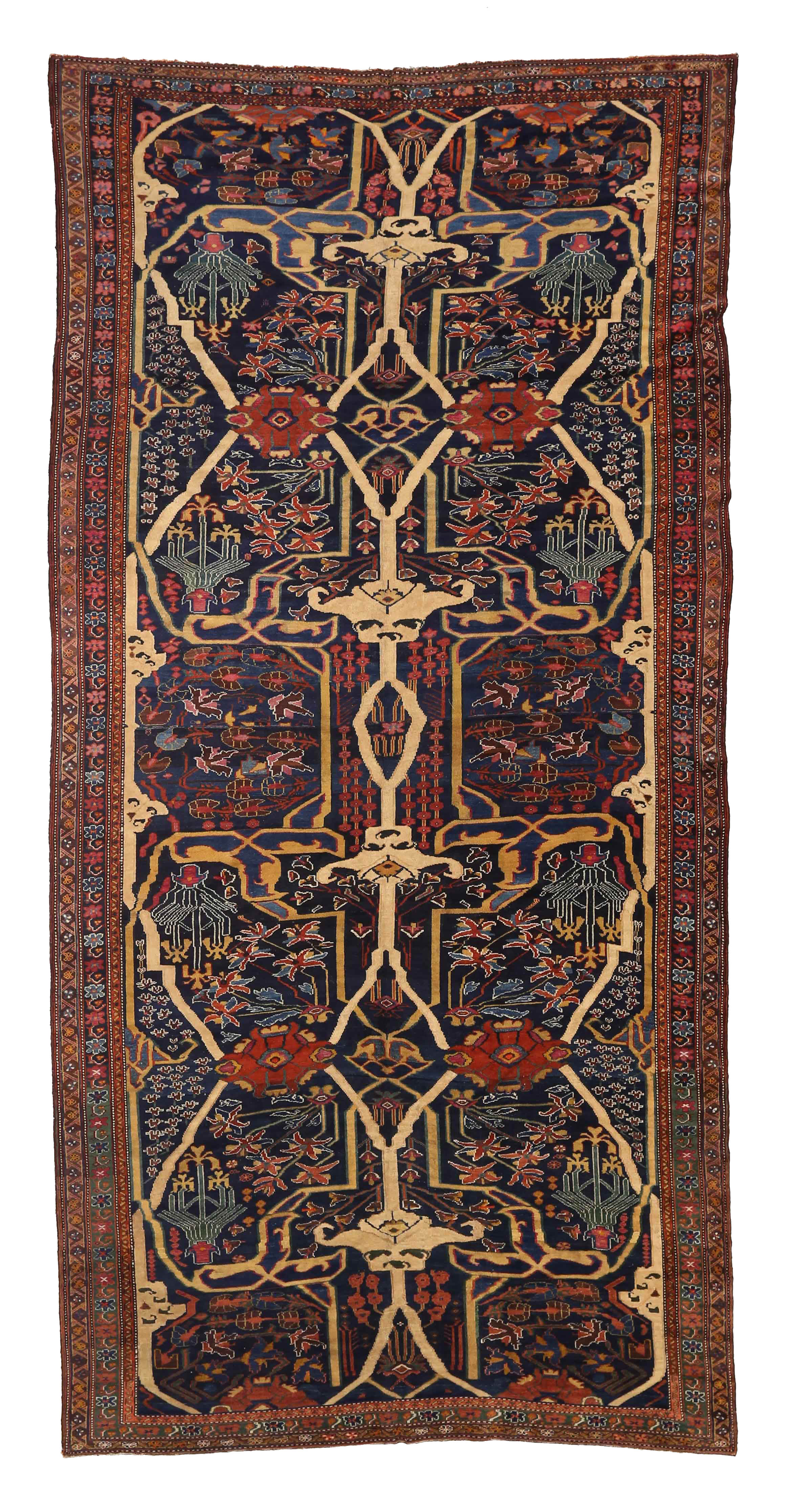Thumbnail 2 for Antique Persian Bijar Transitional Rug 10876