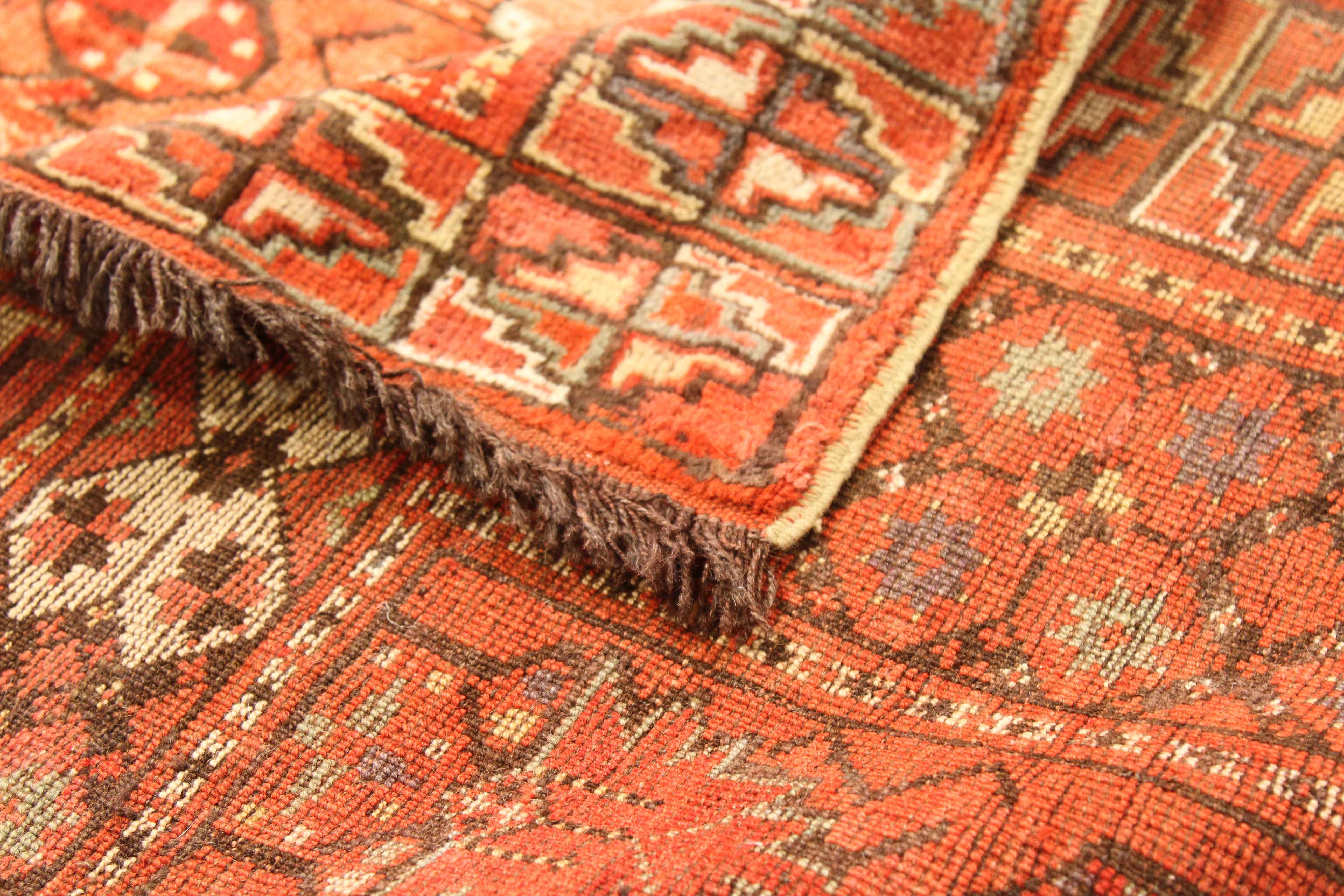 Thumbnail 4 for Antique Afghanistan Afghan Traditional Rug 66305
