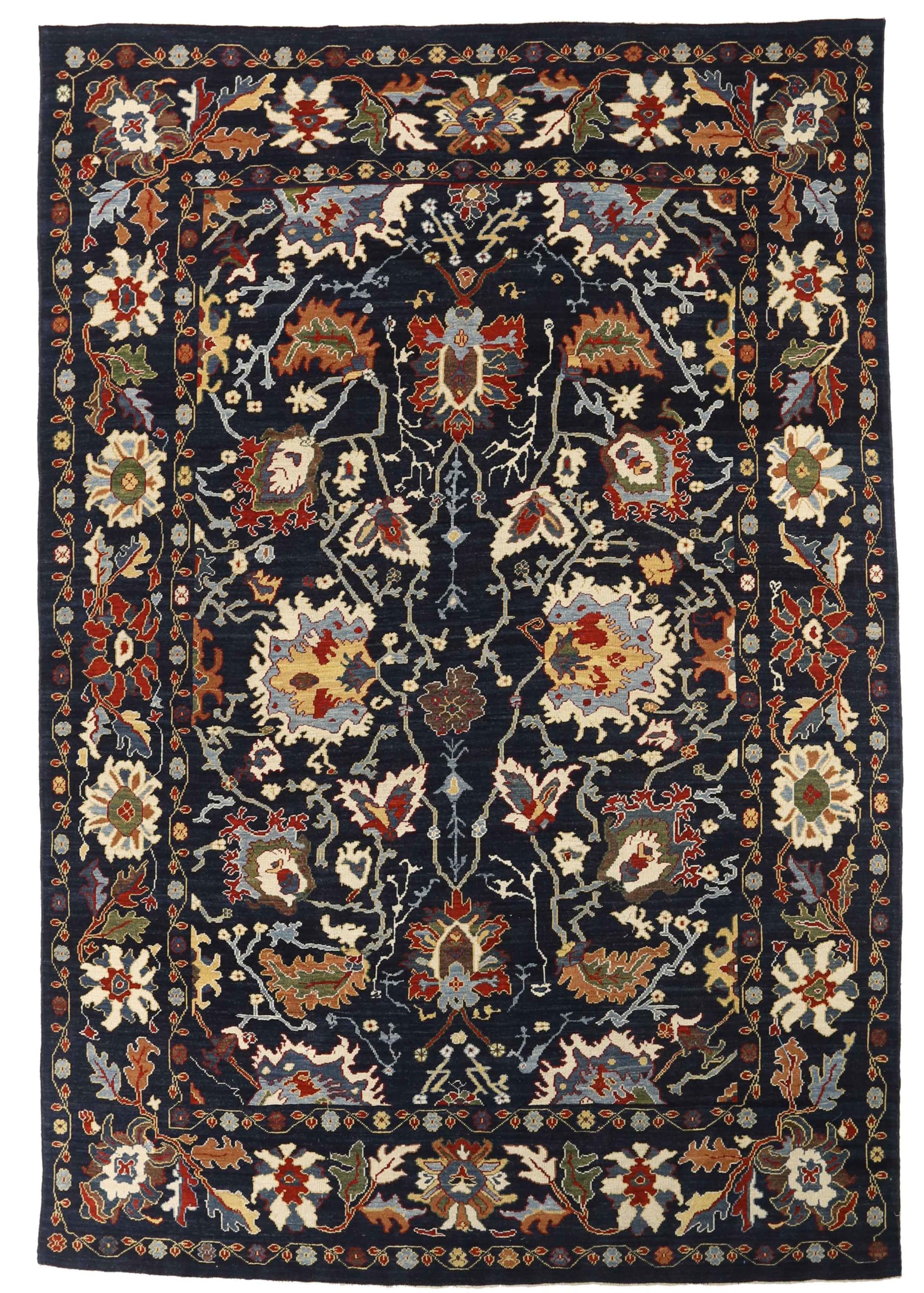 Thumbnail 5 for Persian Oushak Traditional Rug 66649