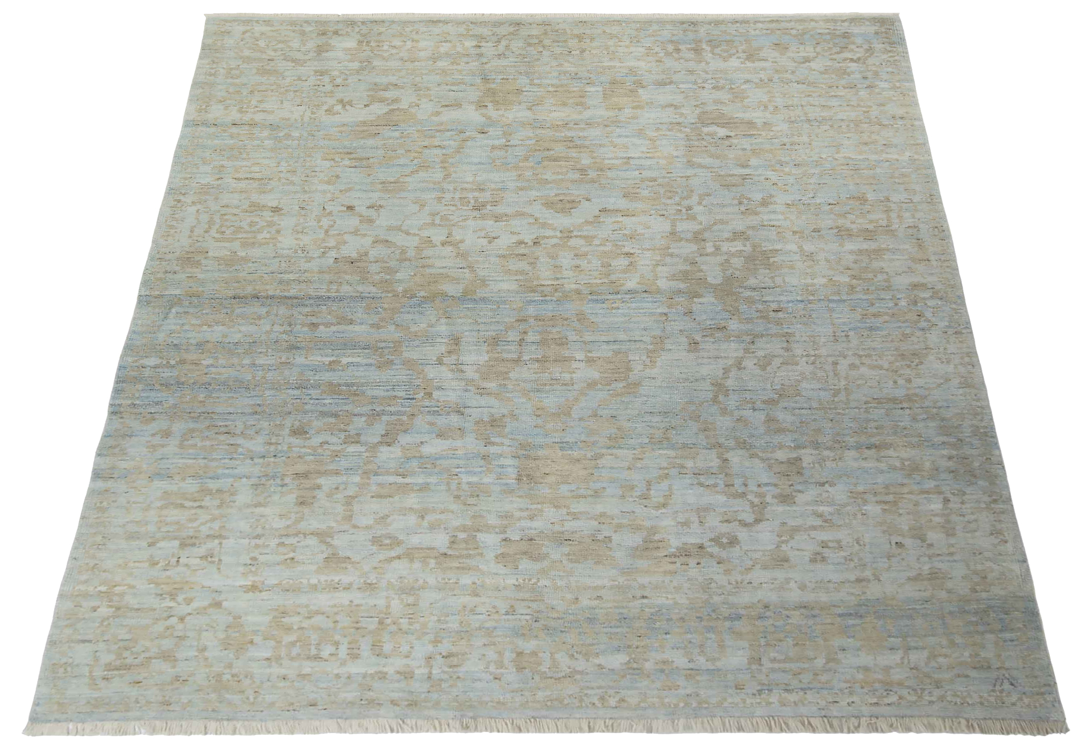 Thumbnail 4 for Persian Oushak Transitional Rug 89075