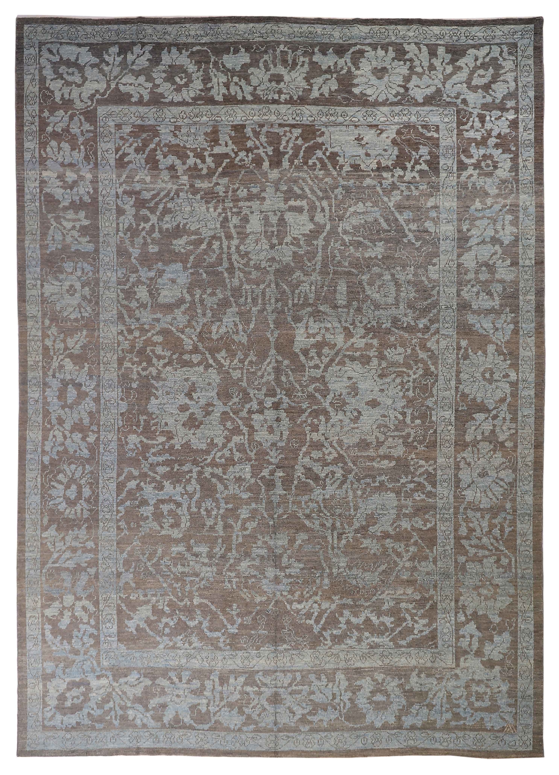 Thumbnail 3 for Persian Oushak Transitional Rug 89072
