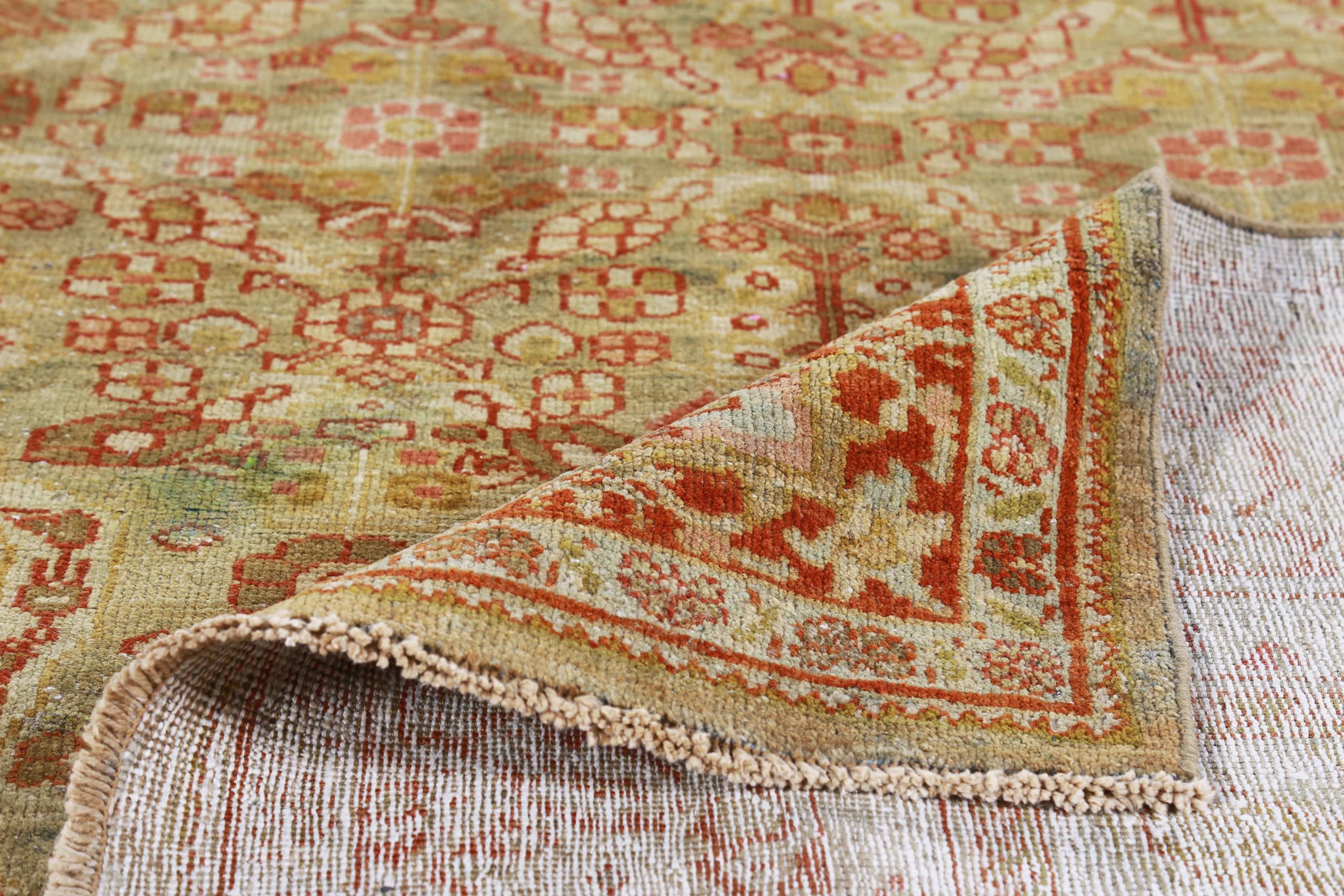 Thumbnail 7 for Antique Persian Sultanabad Transitional Rug 89665