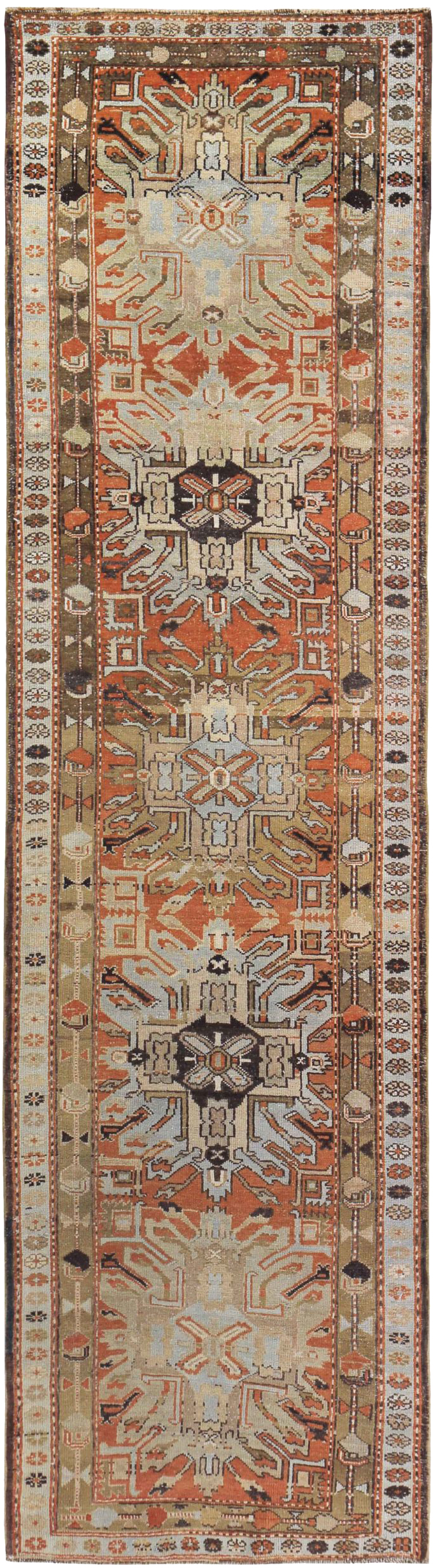 Thumbnail 5 for Antique Persian Azarbaijan Transitional Rug 89627