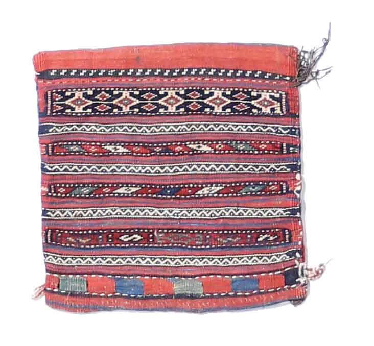 Thumbnail 14 for Antique Persian Varamin Transitional Rug 10878