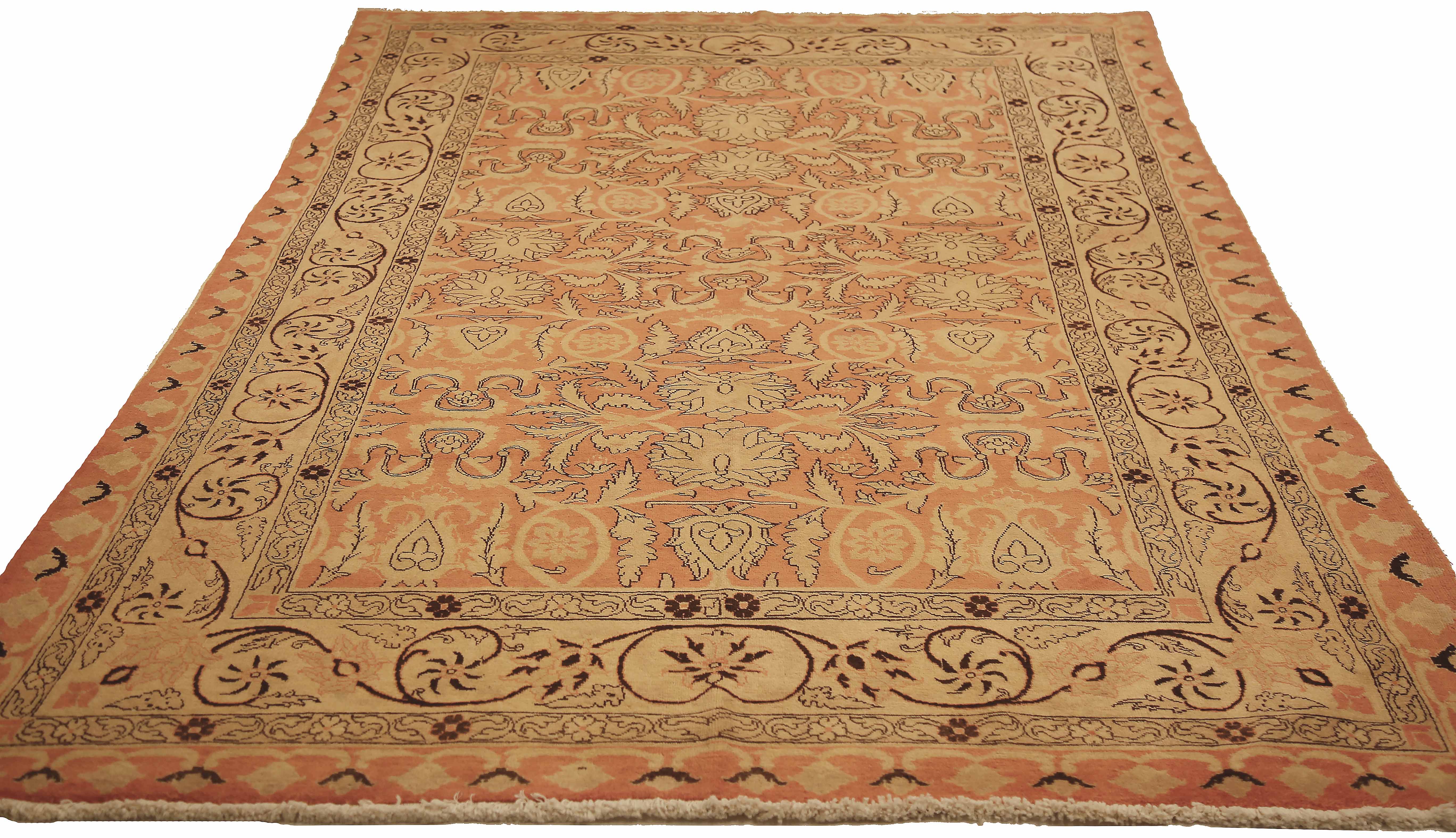 Thumbnail 2 for Antique Persian Tabriz Transitional Rug 10634
