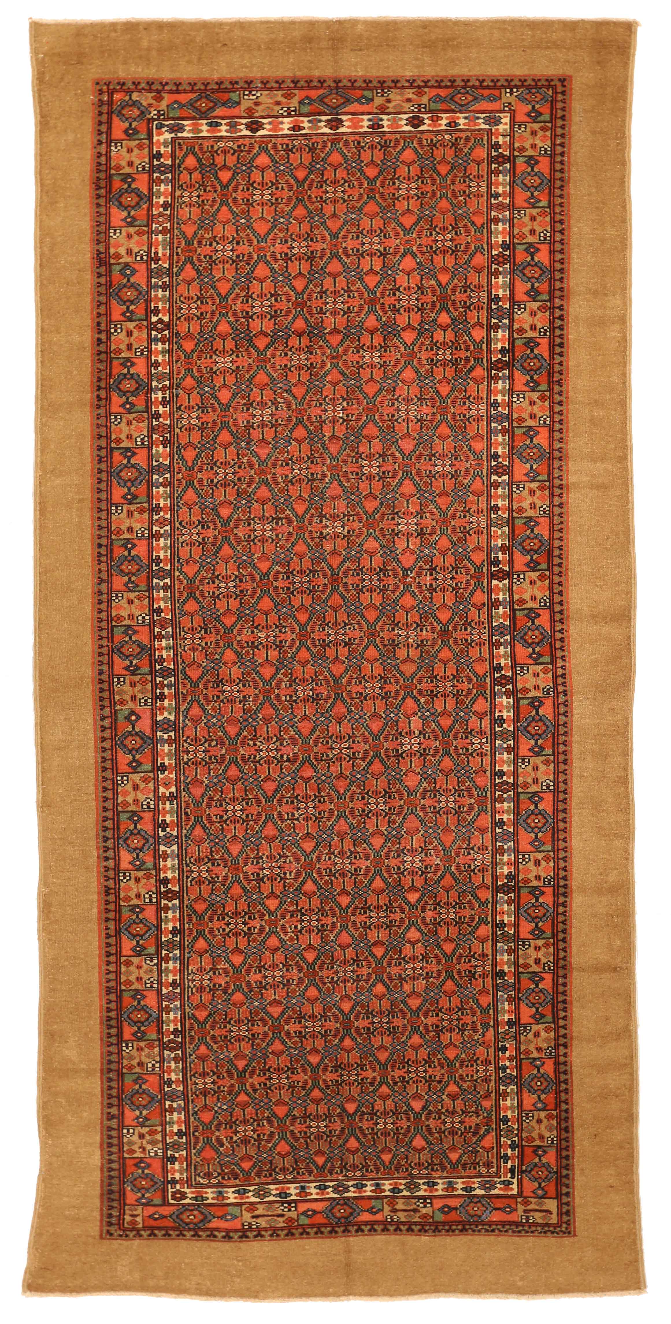 Thumbnail 15 for Antique Persian Sarab Transitional Rug 10817