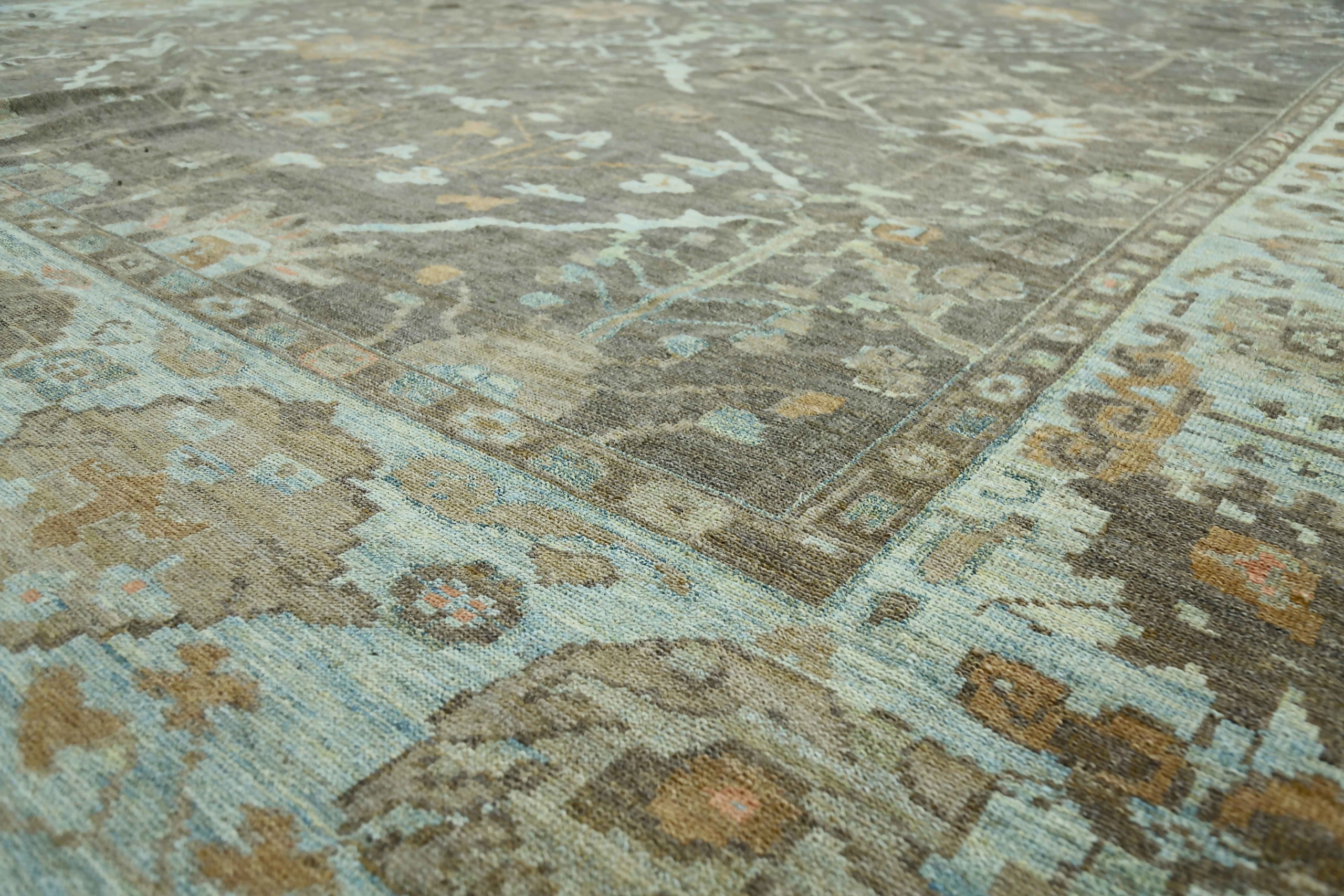 Thumbnail 5 for Persian Oushak Transitional Rug 89053