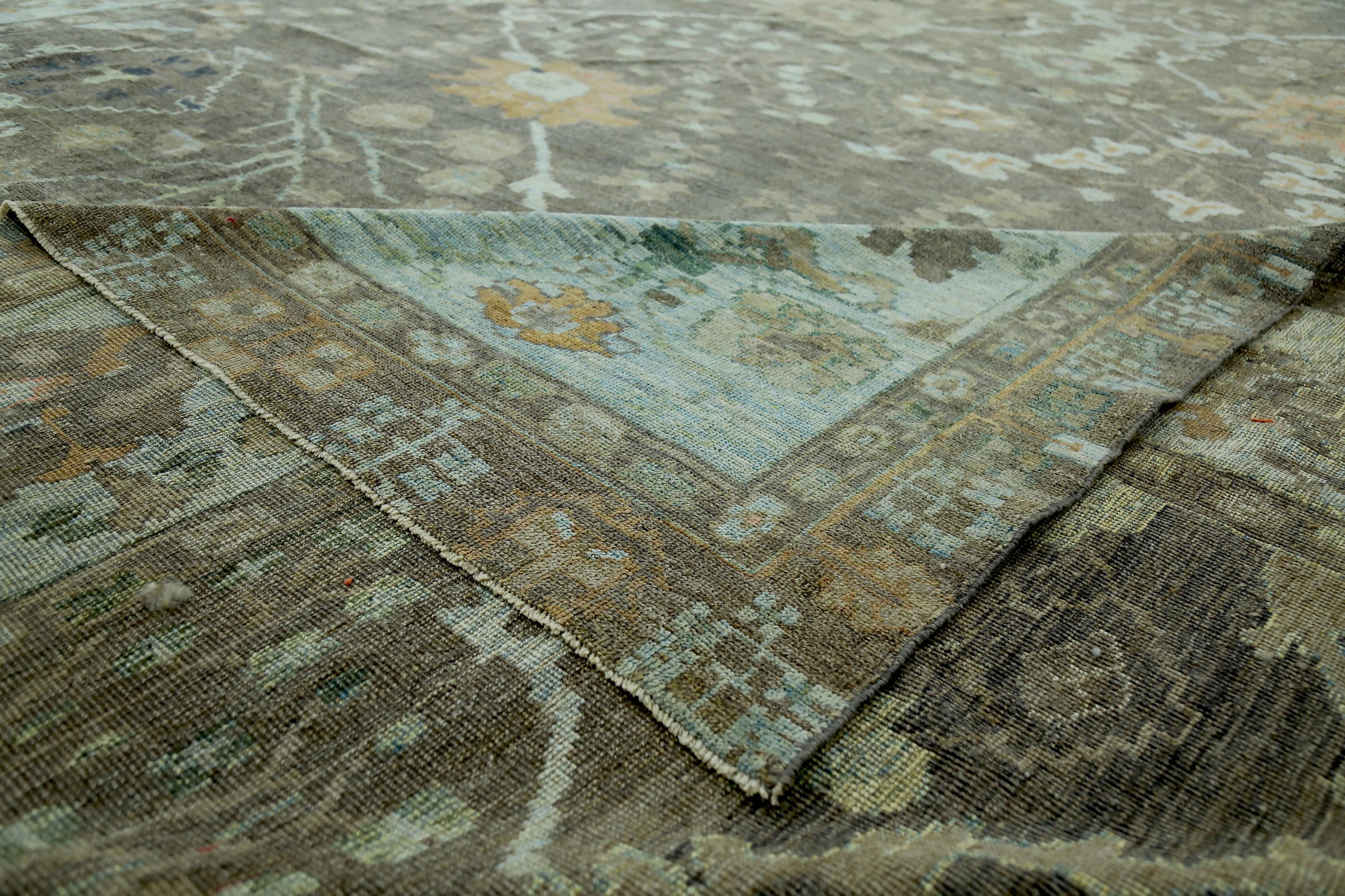 Thumbnail 3 for Persian Oushak Transitional Rug 89053