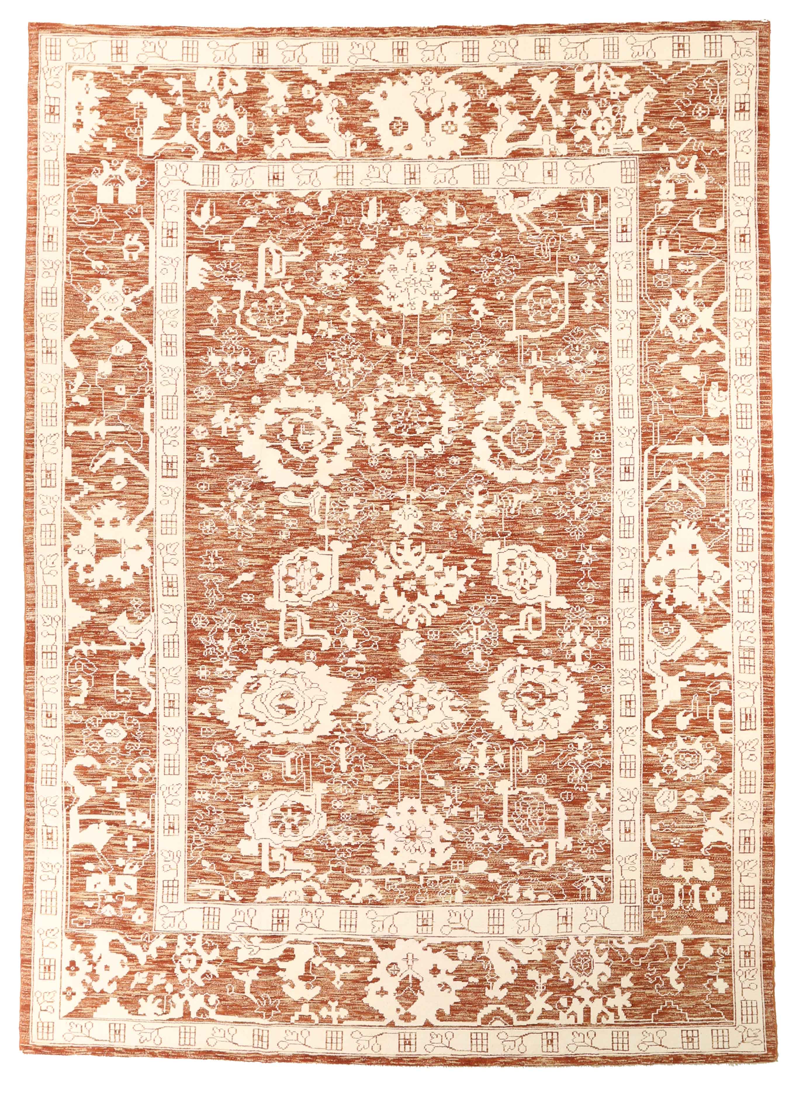 Thumbnail 4 for Persian Oushak Transitional Rug 66655