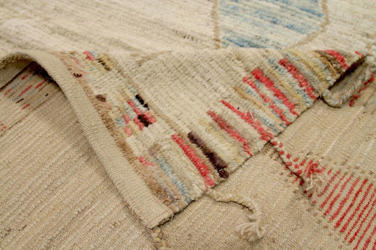Thumbnail 14 for Afghanistan Moroccan Tribal Rug 92247