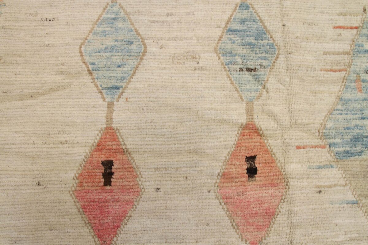 Thumbnail 15 for Afghanistan Moroccan Tribal Rug 92247