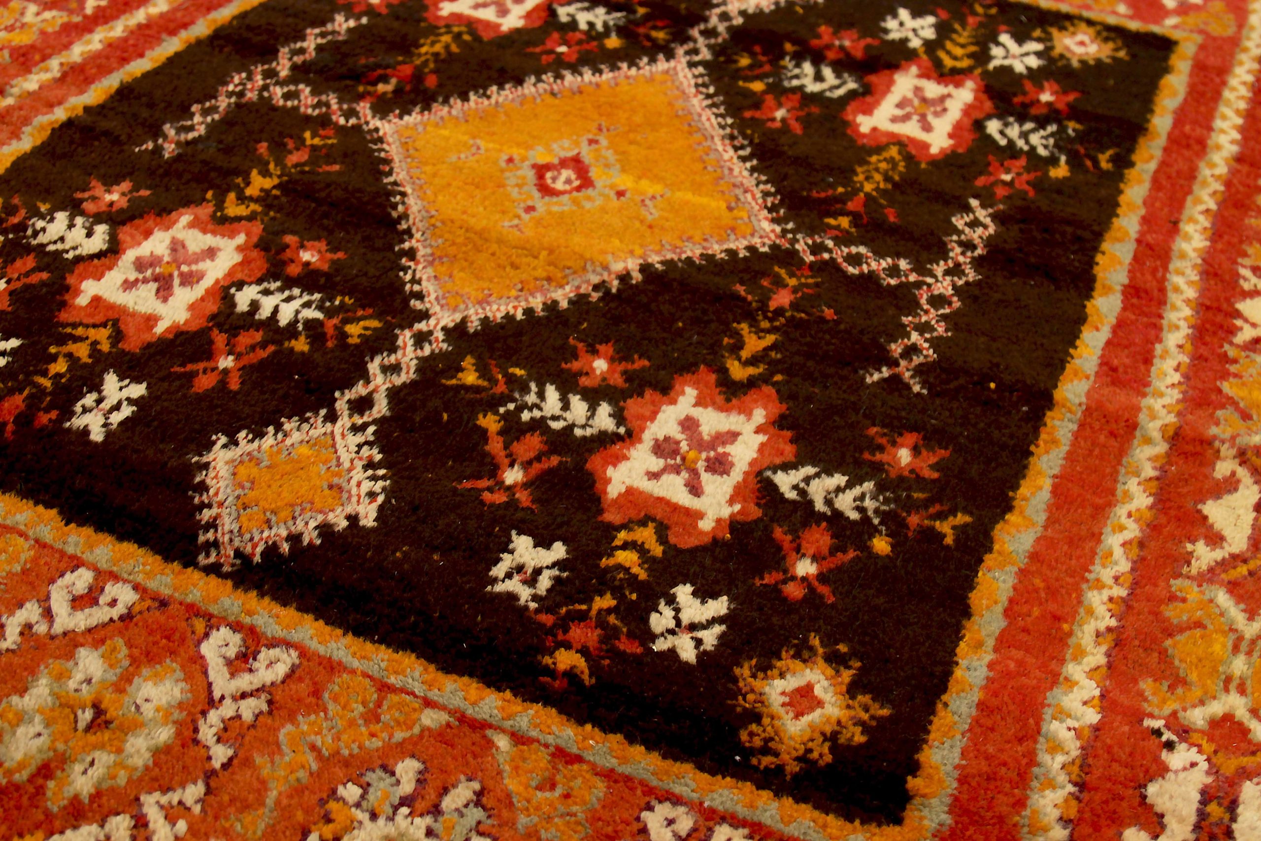 Thumbnail 10 for Antique Morocco Moroccan Traditional Rug 92027