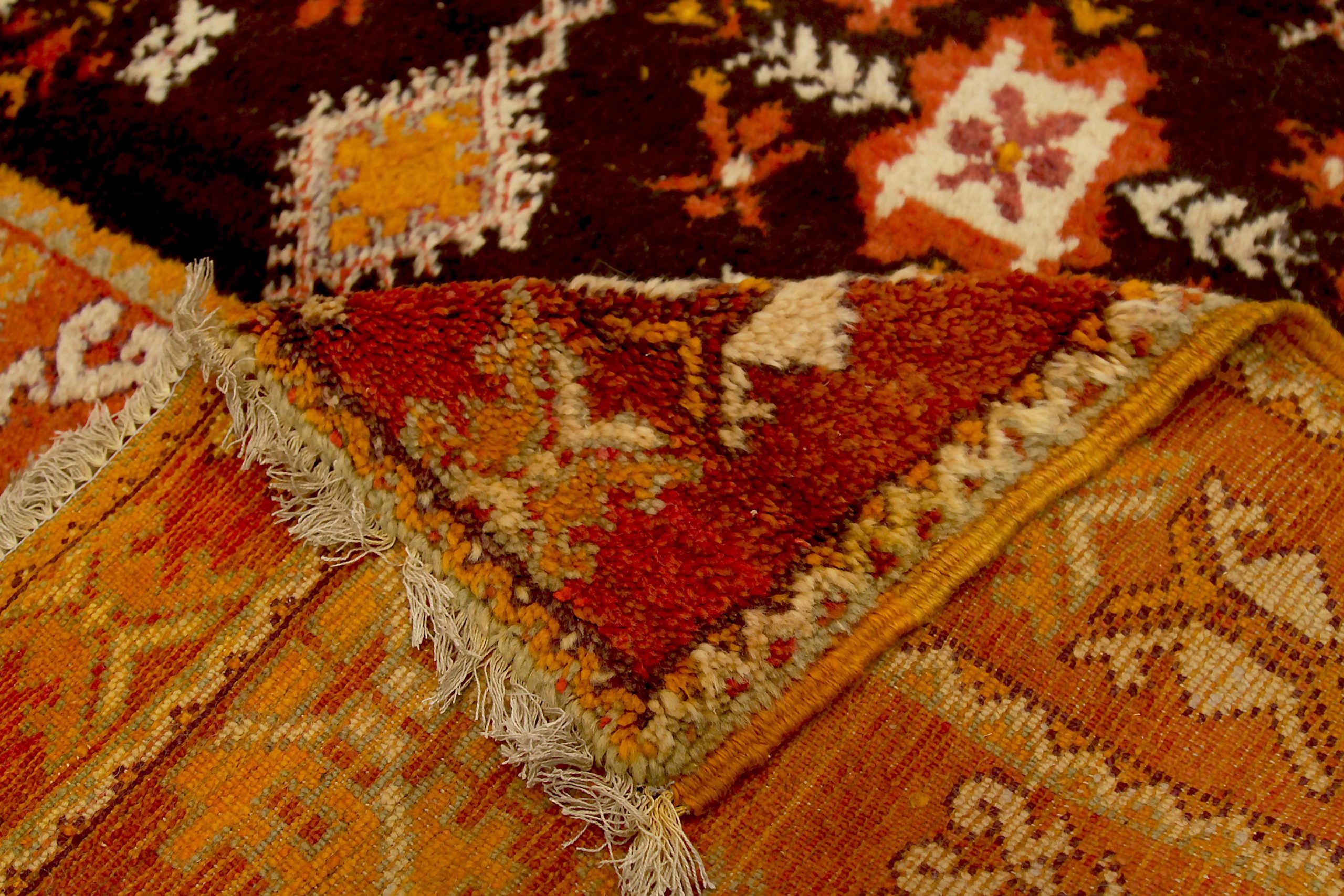 Thumbnail 5 for Antique Morocco Moroccan Traditional Rug 92027