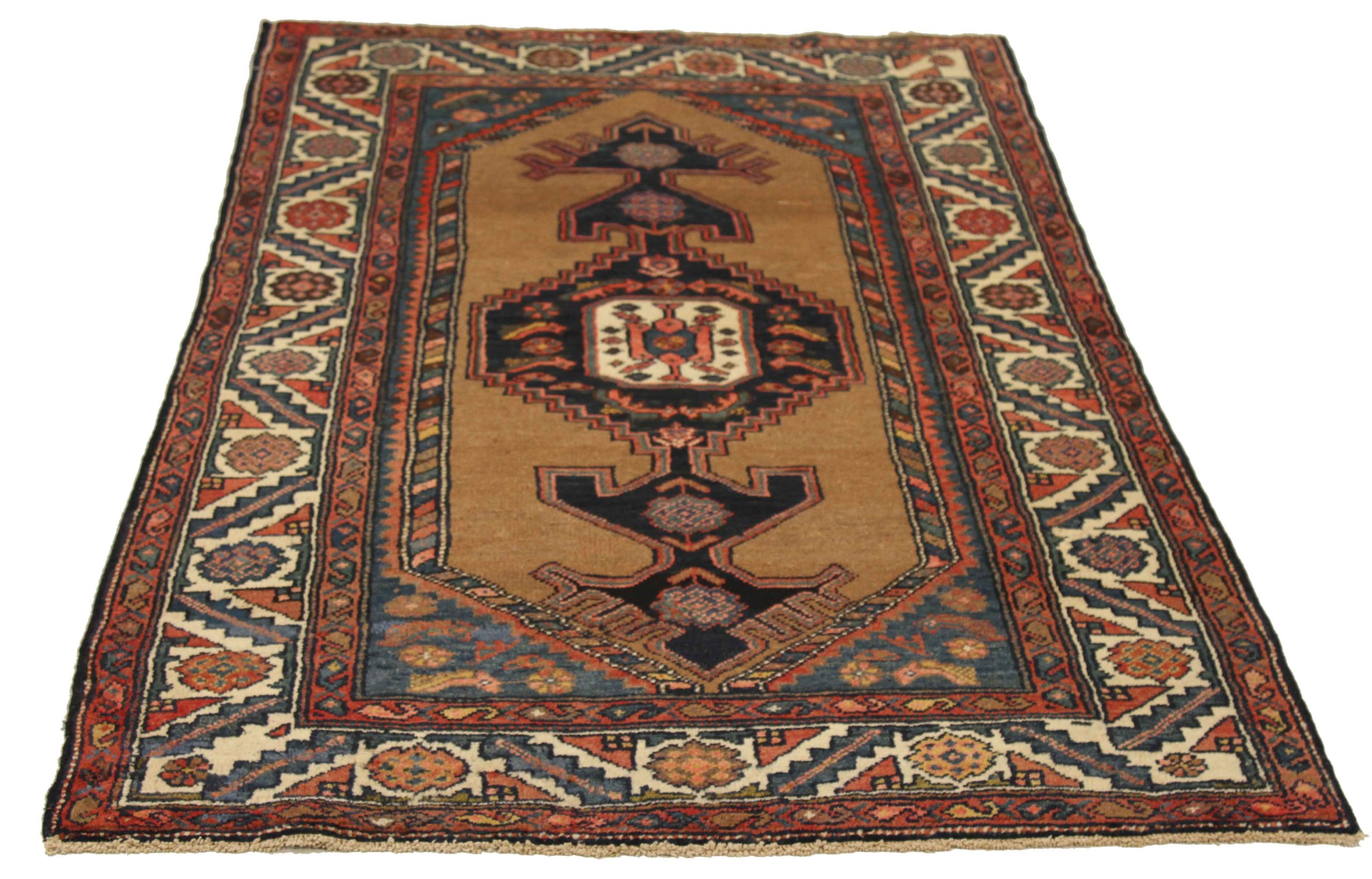 Thumbnail 12 for Antique Persian Hamadan Transitional Rug 10920