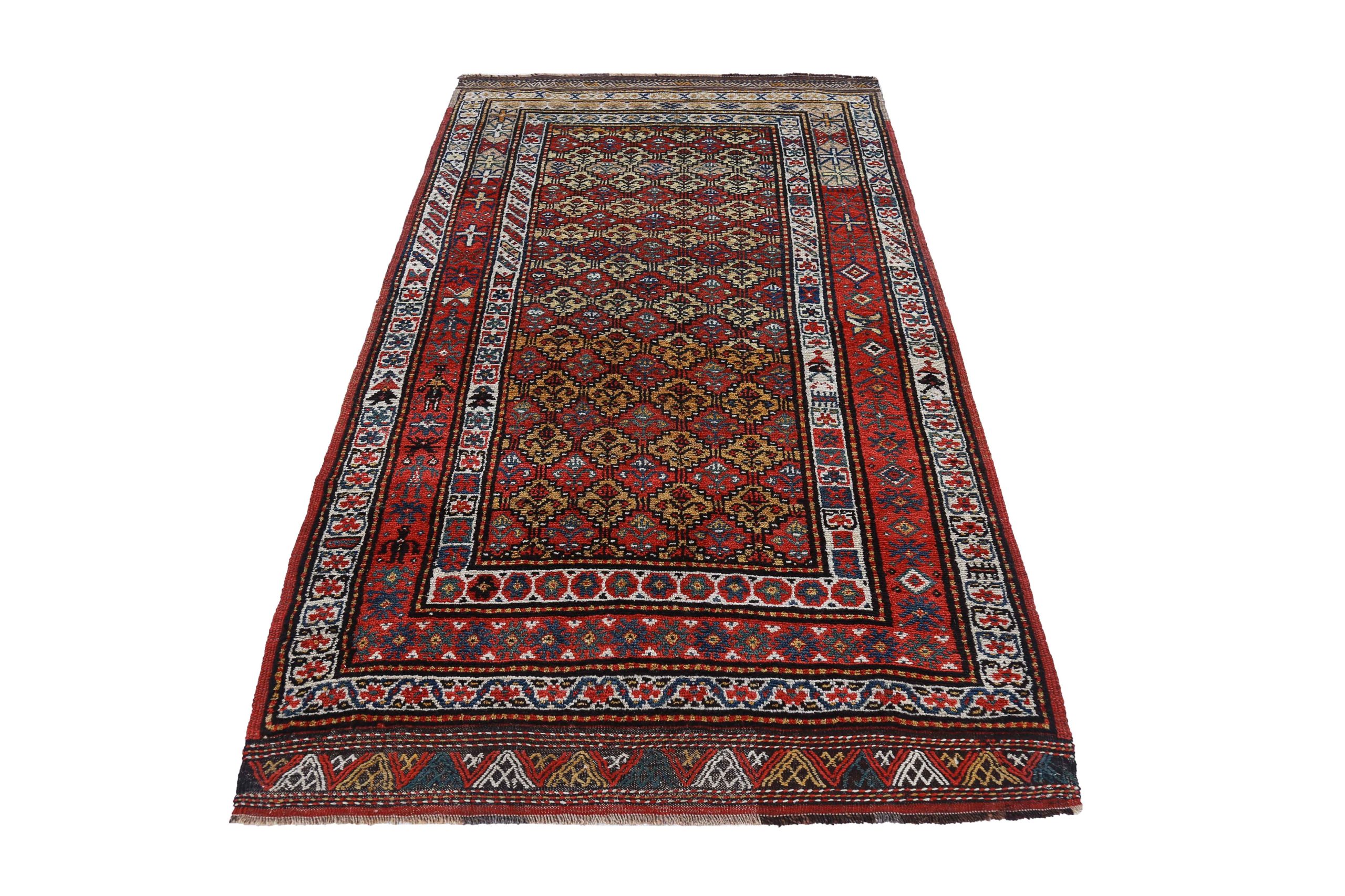 Thumbnail 9 for Antique Persian Azarbaijan Transitional Rug 91596