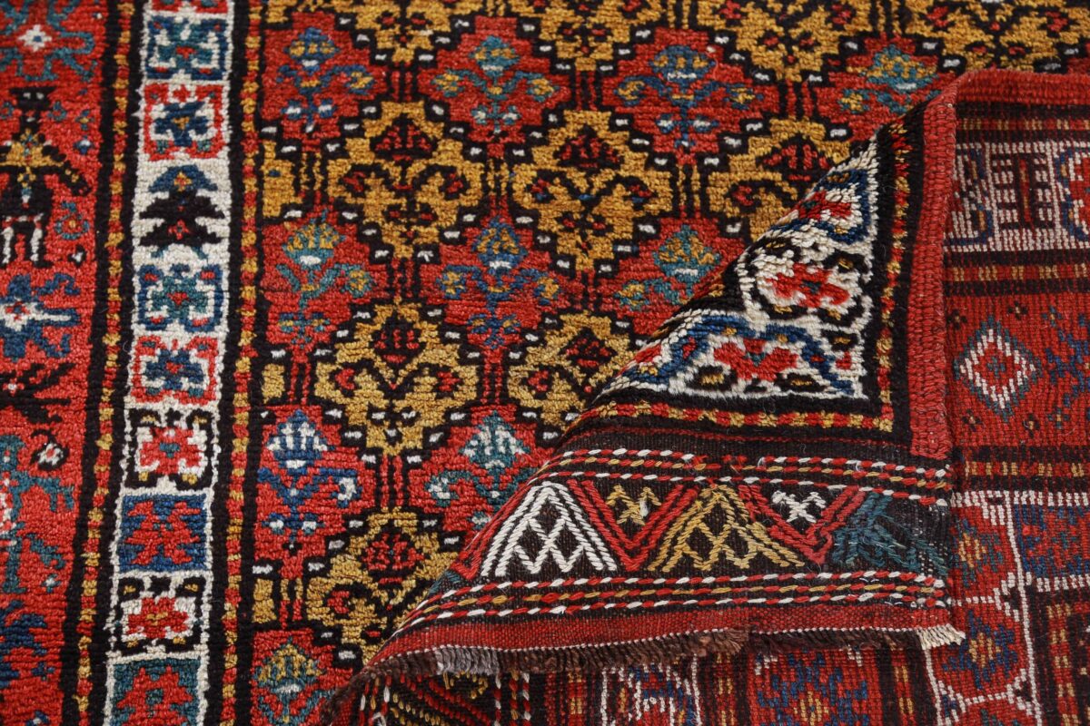 Thumbnail 14 for Antique Persian Azarbaijan Transitional Rug 91596