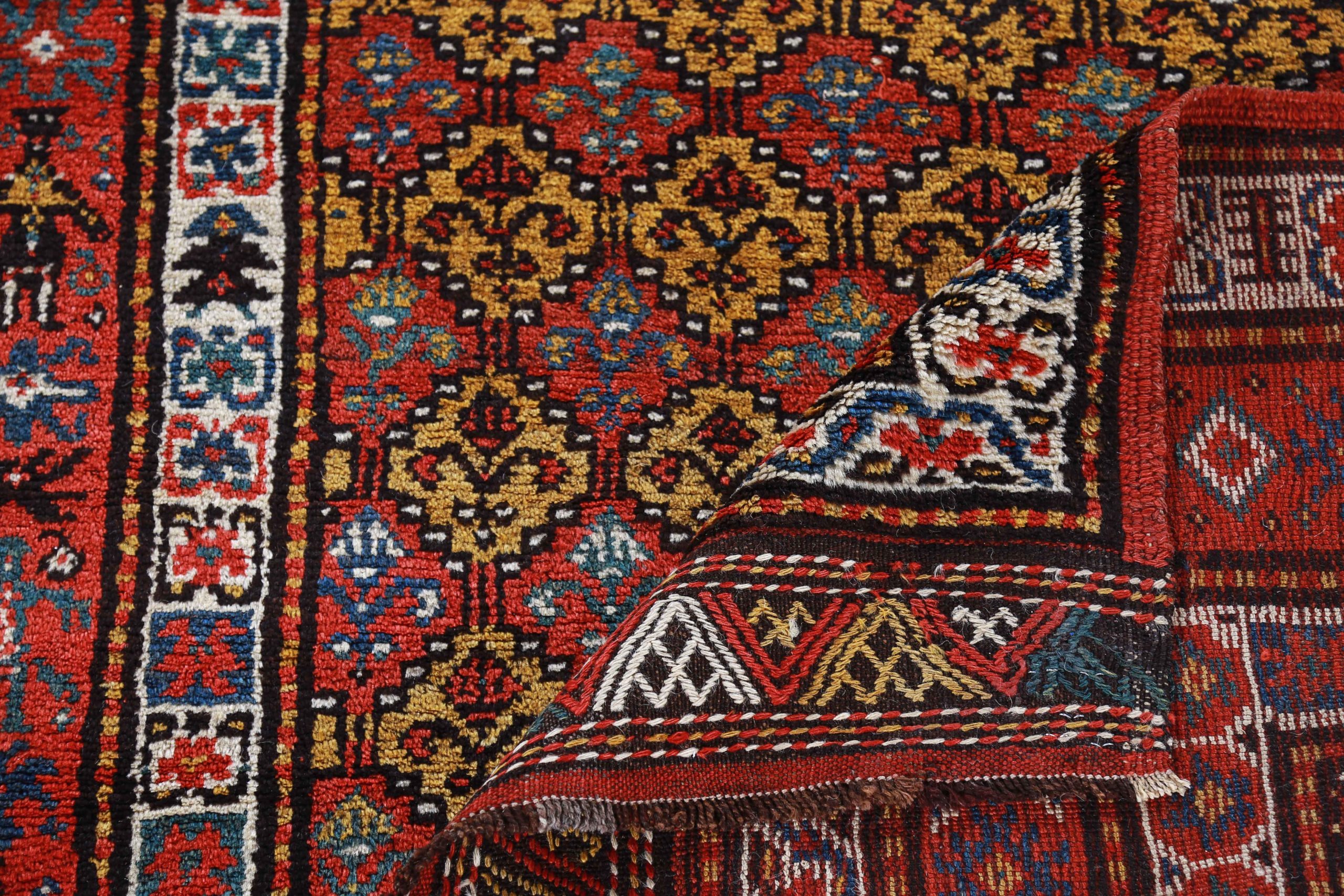 Thumbnail 4 for Antique Persian Azarbaijan Transitional Rug 91596