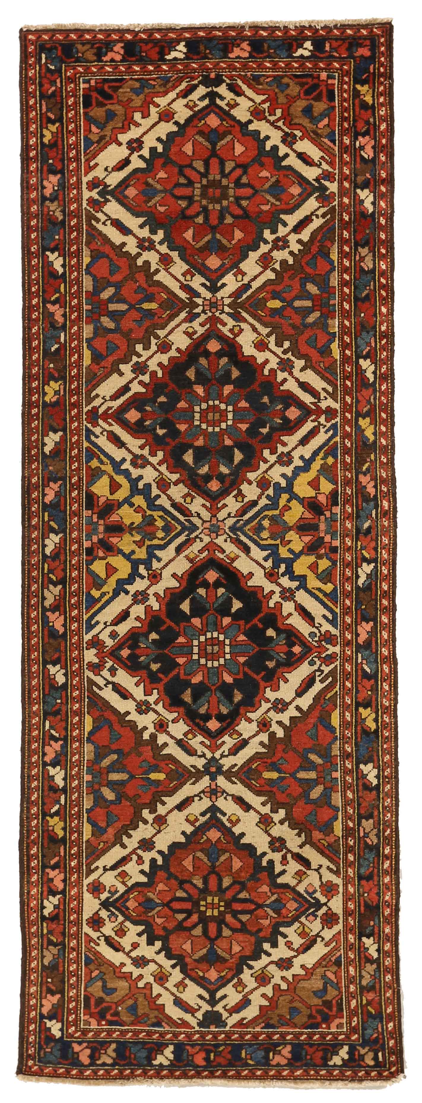 Thumbnail 14 for Antique Persian Bakhtiar Traditional Rug 10931