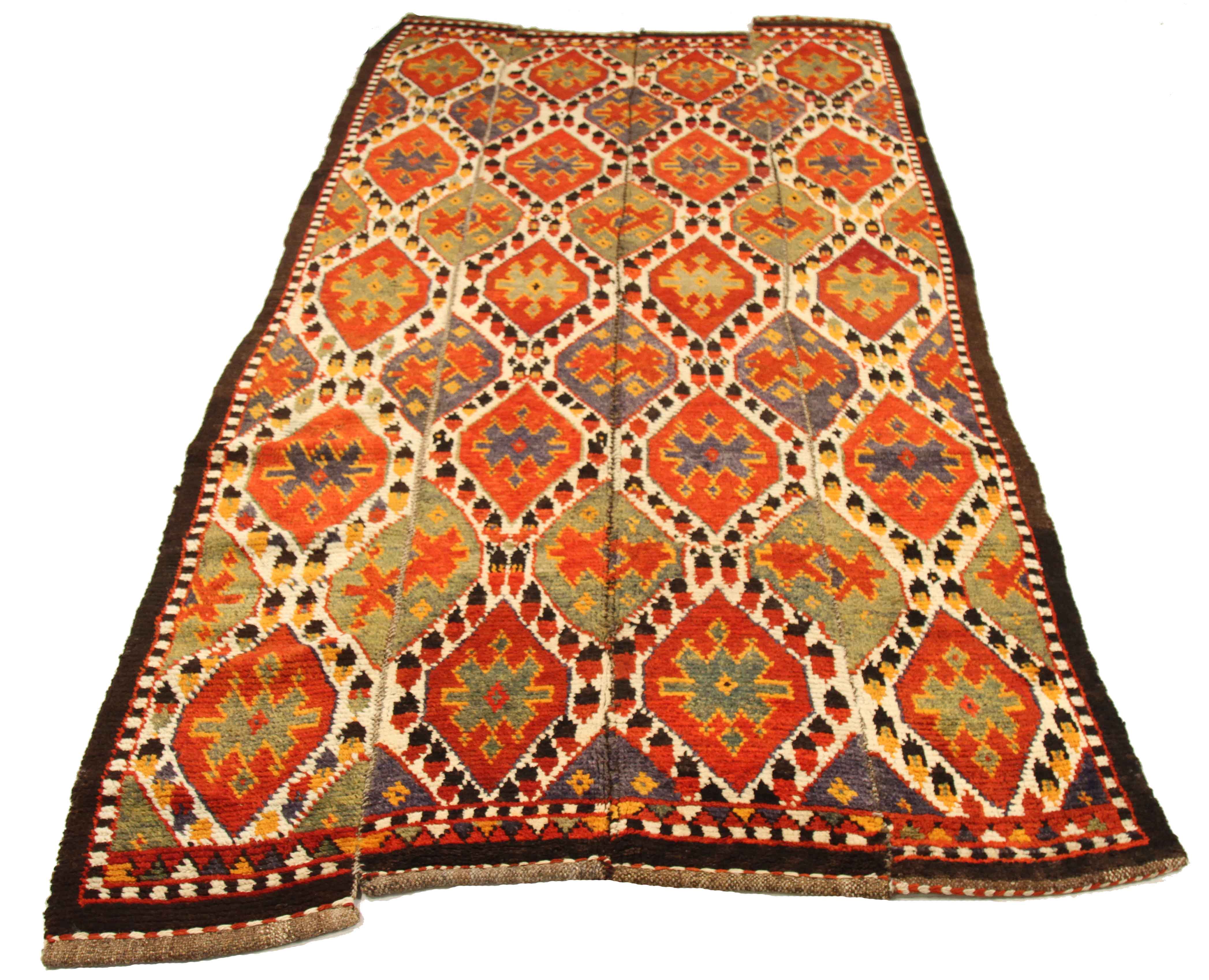 Thumbnail 13 for Antique Persian Gabbeh Traditional Rug 10932