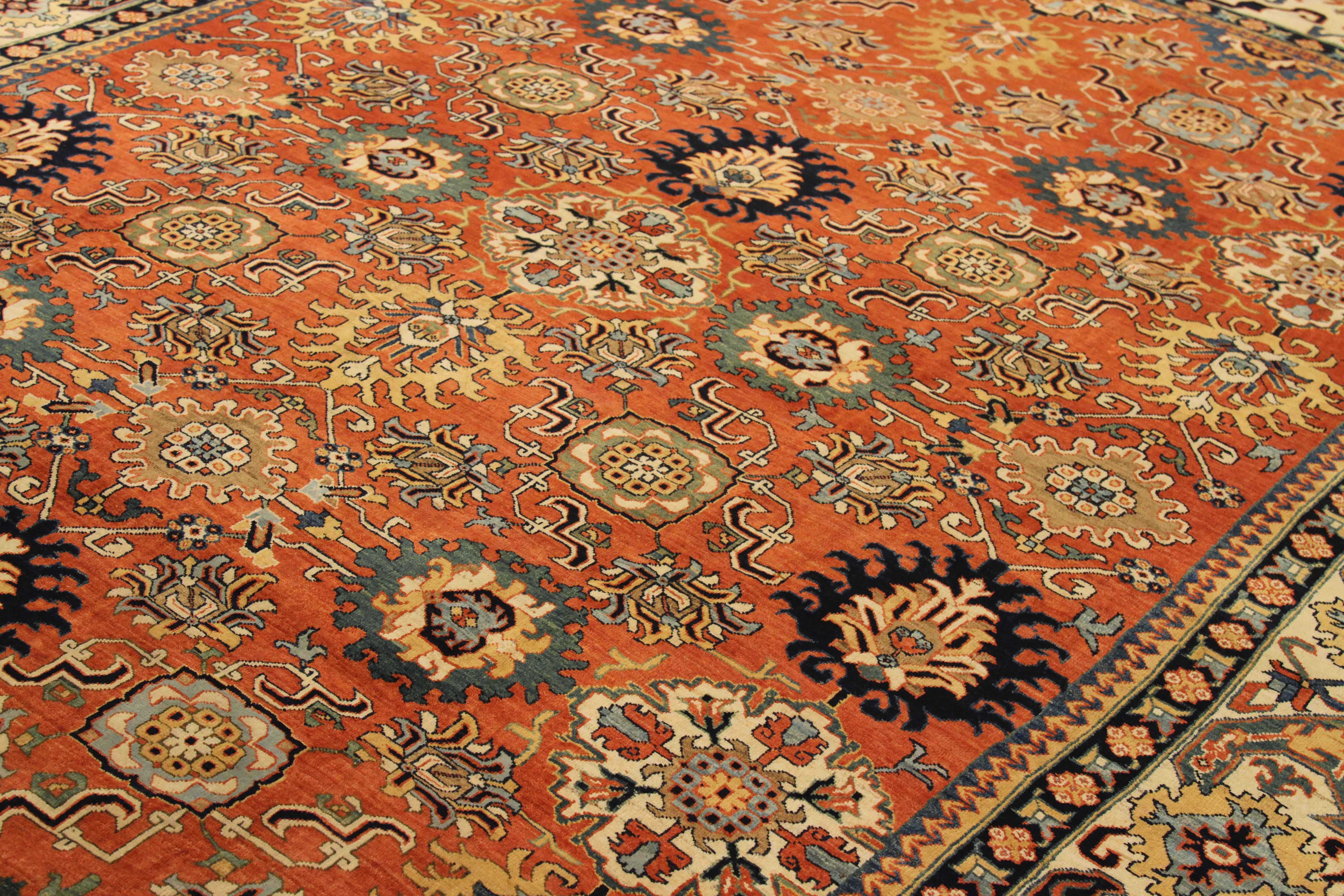 Thumbnail 6 for Antique Persian Sultanabad Traditional Rug 10937