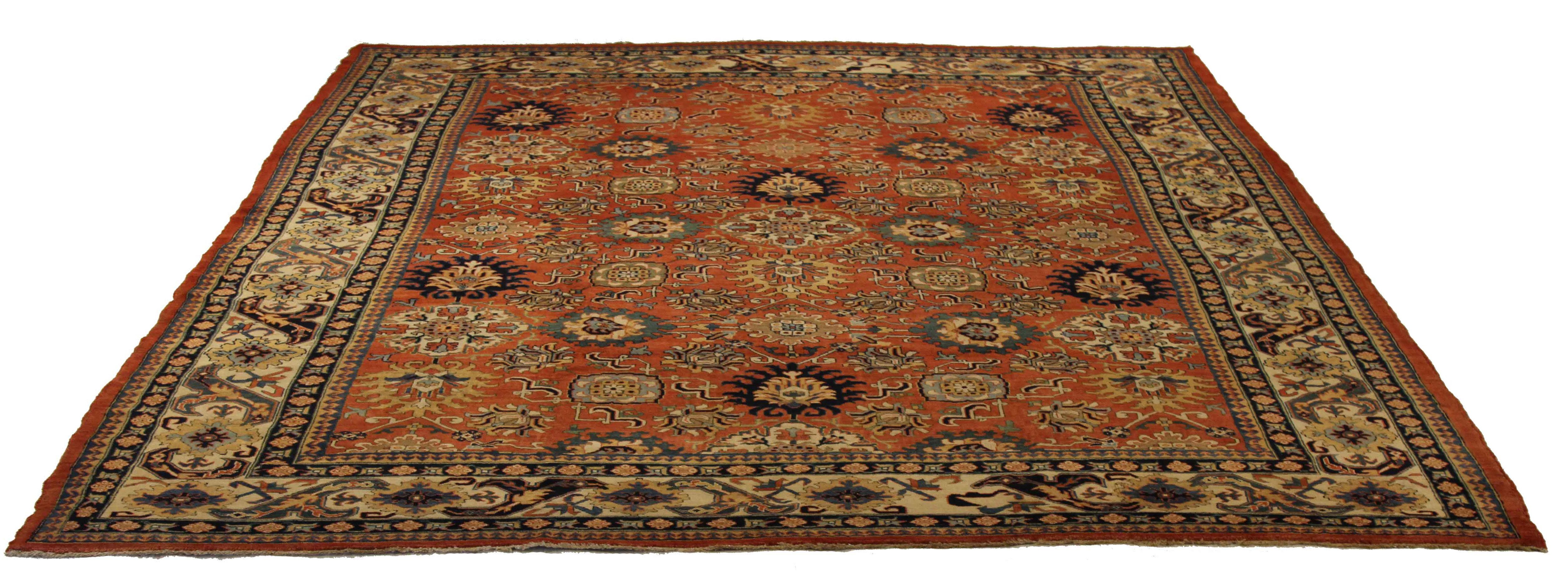 Thumbnail 7 for Antique Persian Sultanabad Traditional Rug 10937
