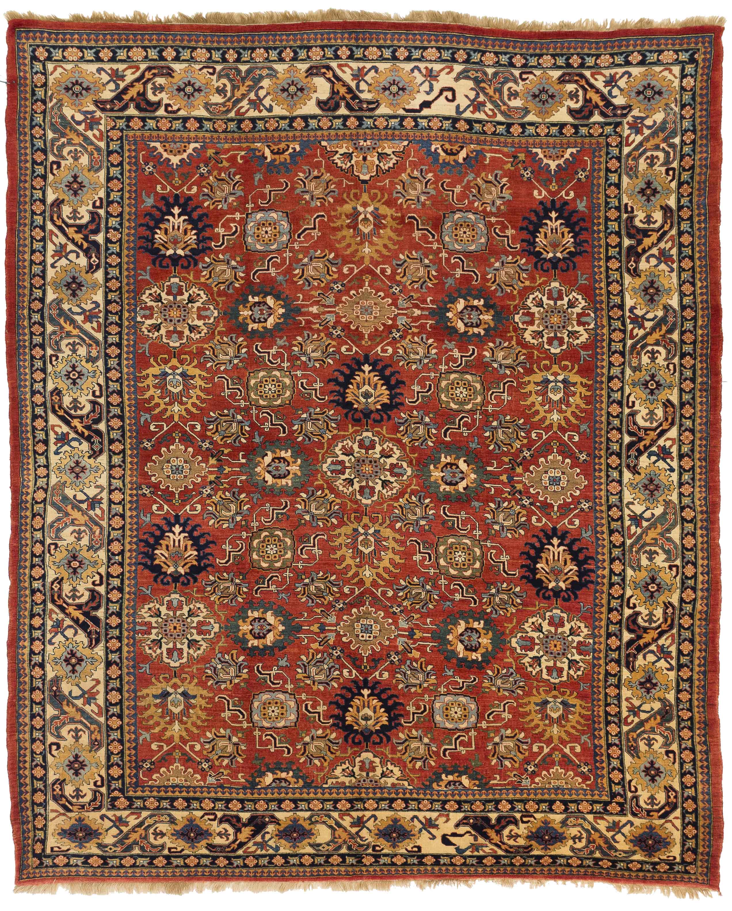Thumbnail 12 for Antique Persian Sultanabad Traditional Rug 10937