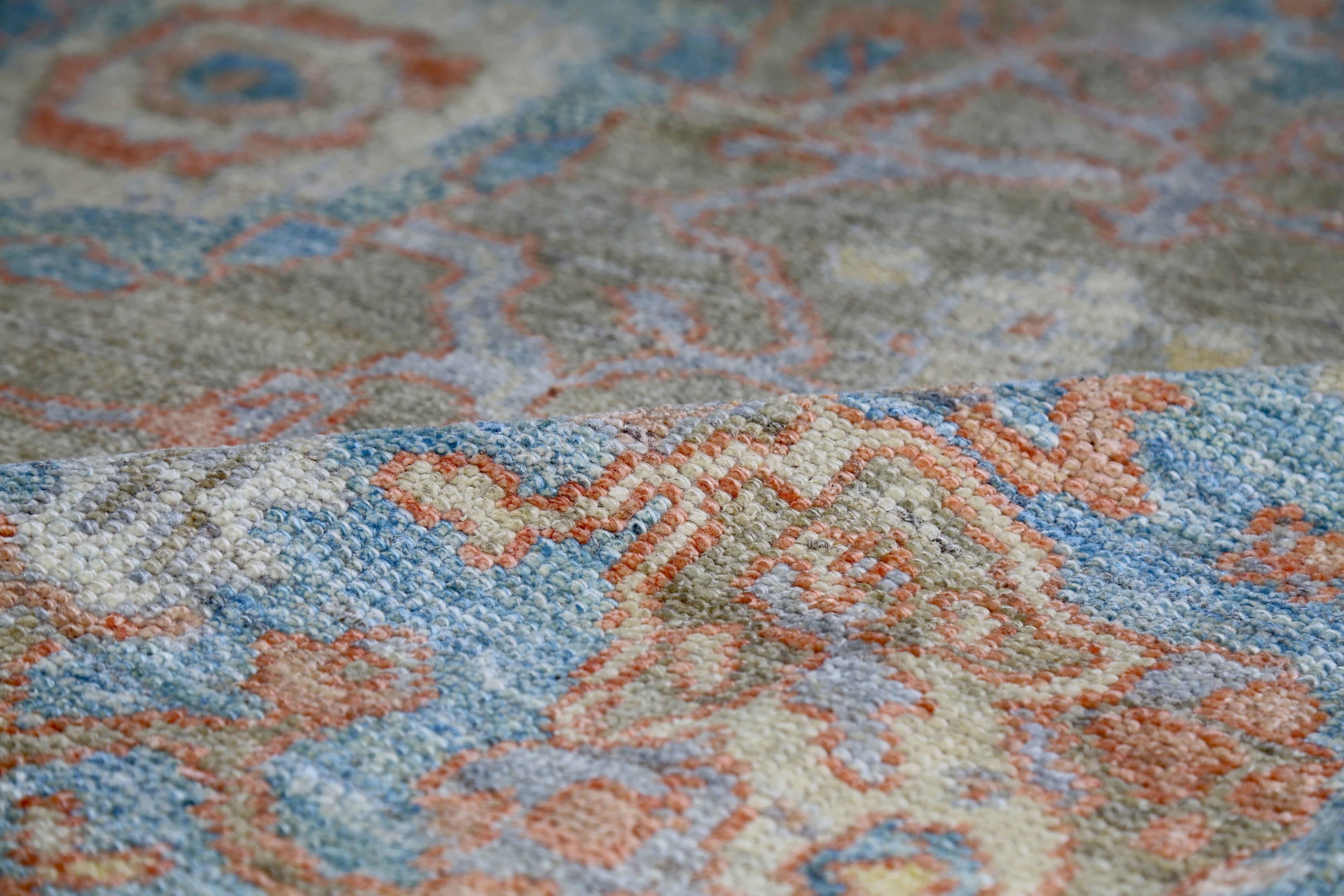 Thumbnail 6 for Persian Oushak Transitional Rug 88979