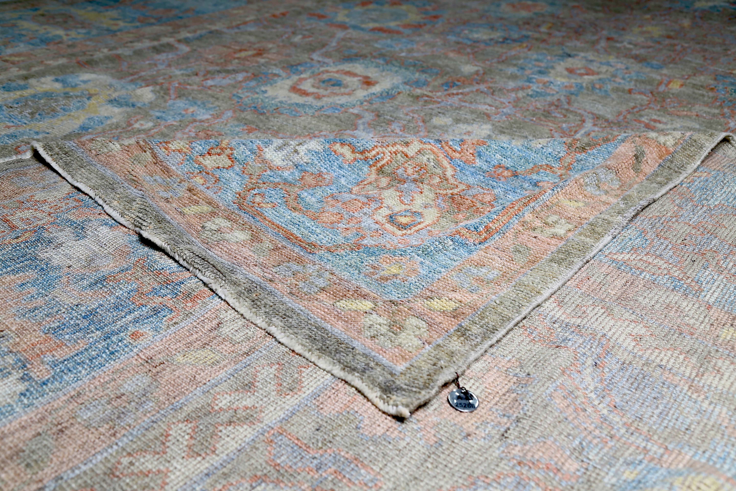 Thumbnail 2 for Persian Oushak Transitional Rug 88979