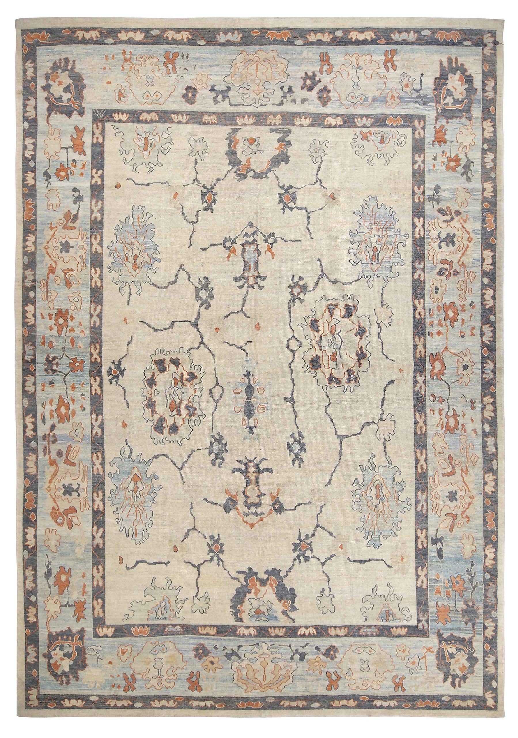 Thumbnail 2 for Persian Oushak Transitional Rug 88974