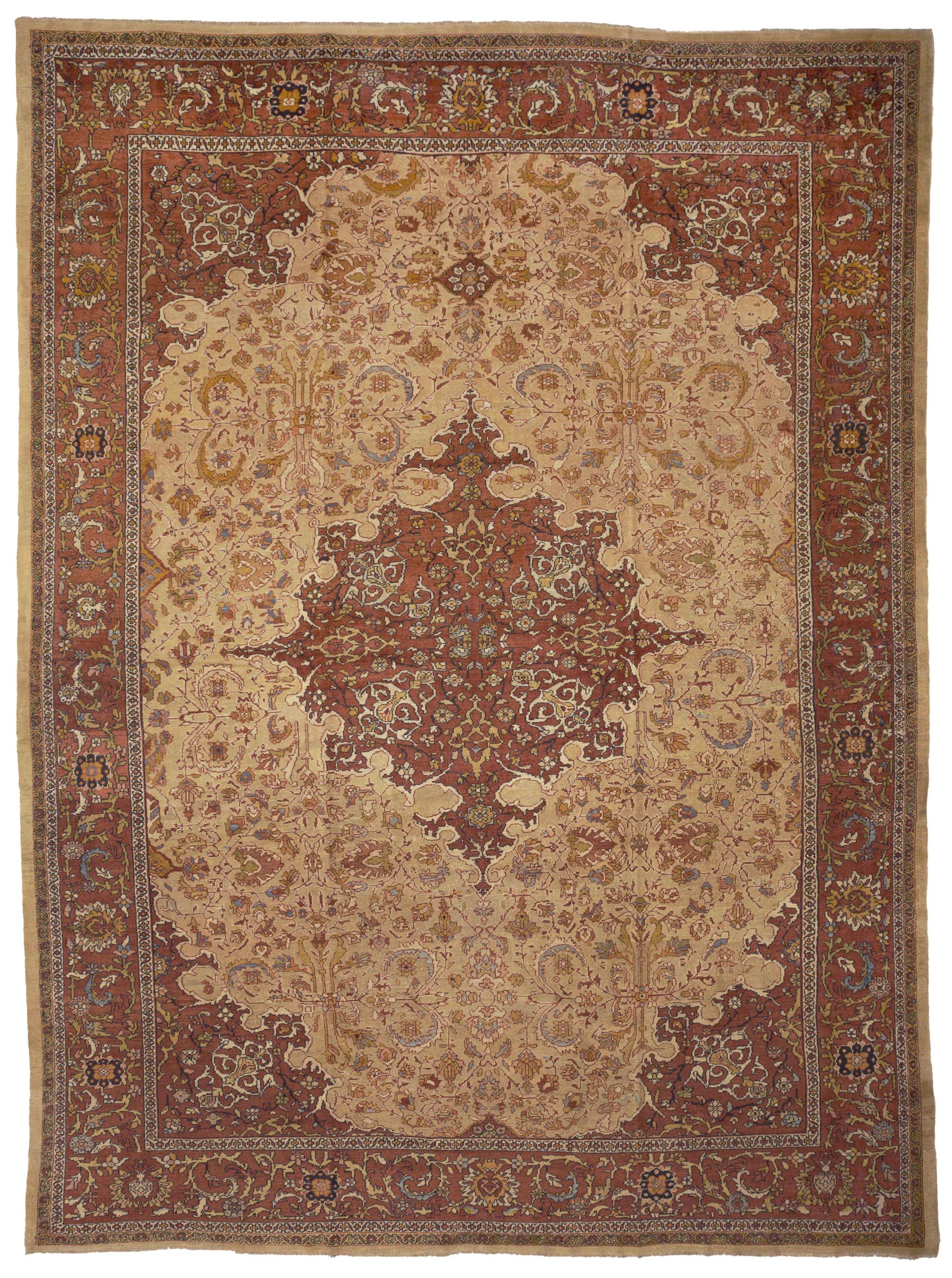 Thumbnail 11 for Antique Persian Sultanabad Transitional Rug 10970