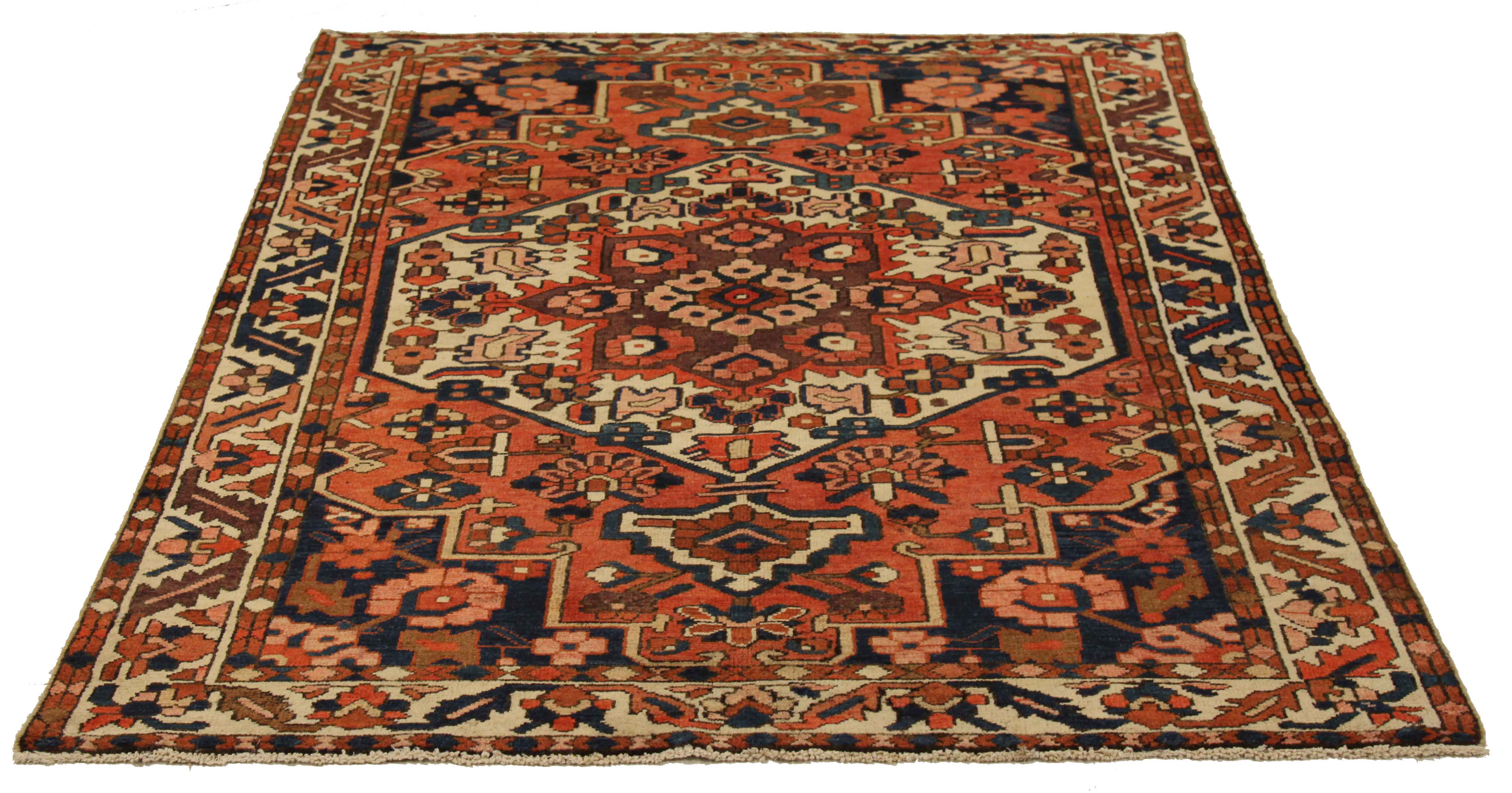 Thumbnail 8 for Antique Persian Bakhtiar Traditional Rug 10971