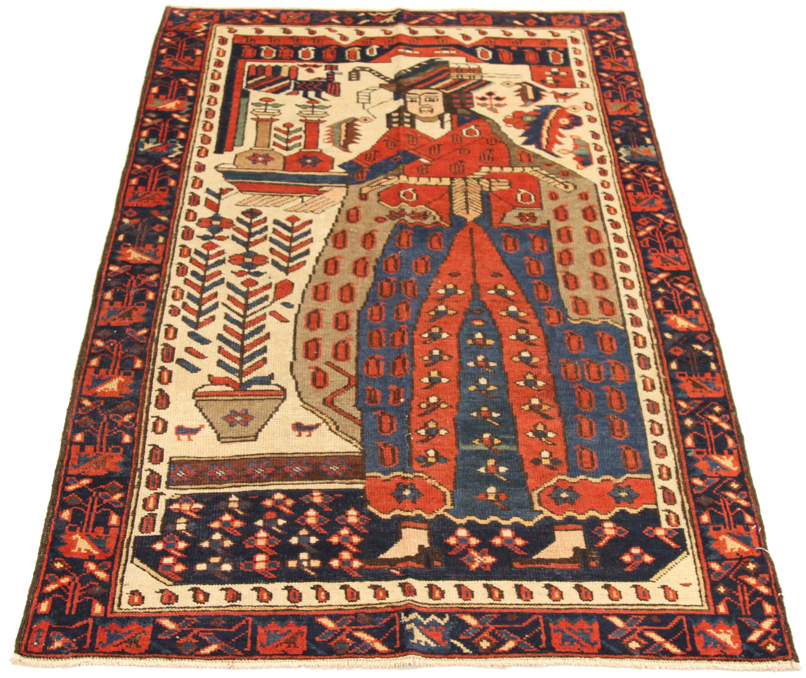 Thumbnail 3 for Antique Persian Transitional Rug 10975