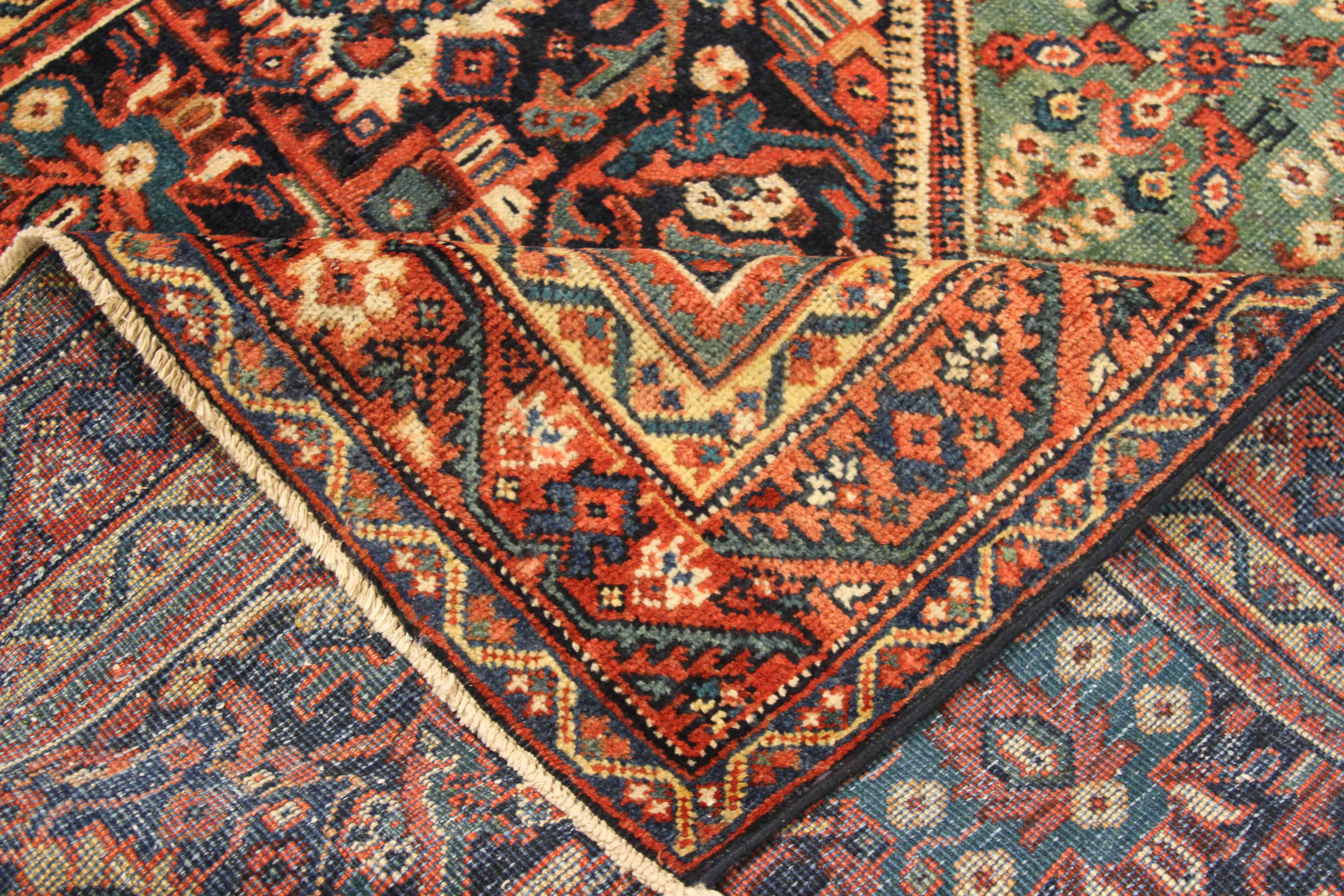 Thumbnail 2 for Antique Persian Mahal Traditional Rug 10978