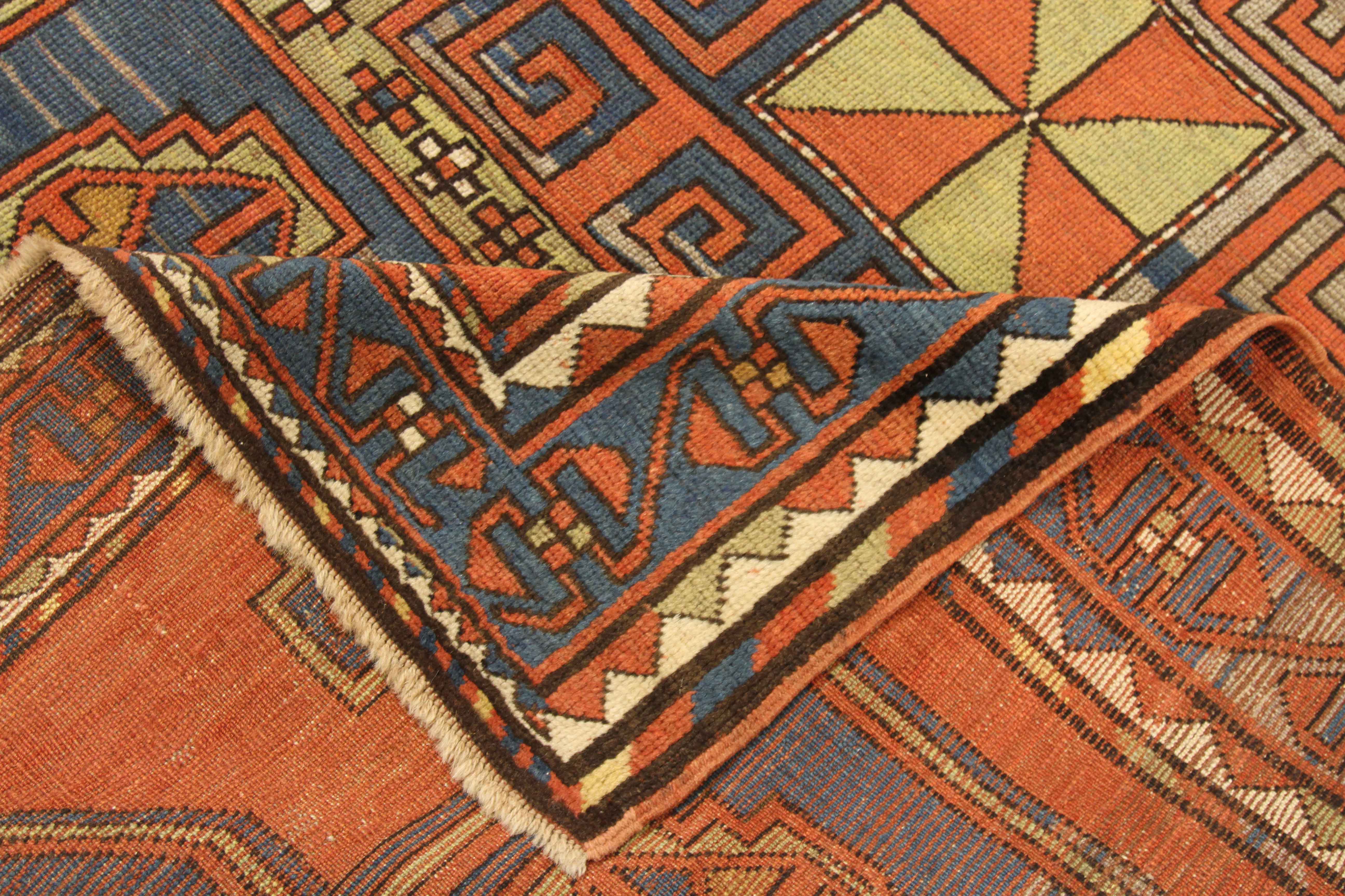 Thumbnail 2 for Antique Russia Kazakhstan Transitional Rug 10979
