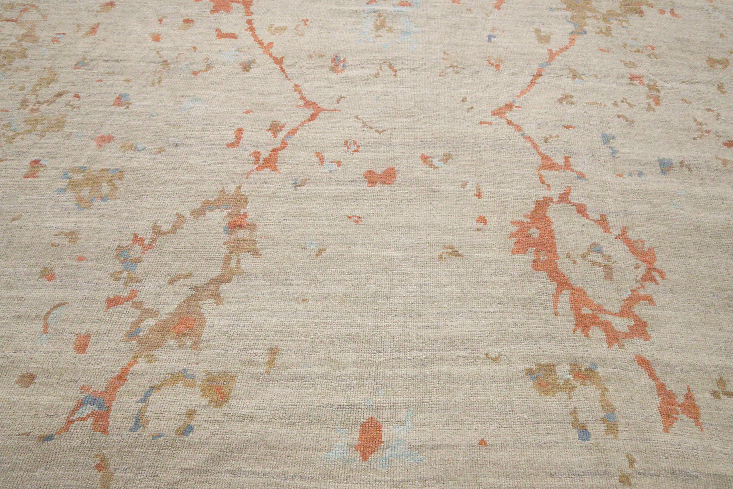 Thumbnail 5 for Persian Oushak Transitional Rug 88970