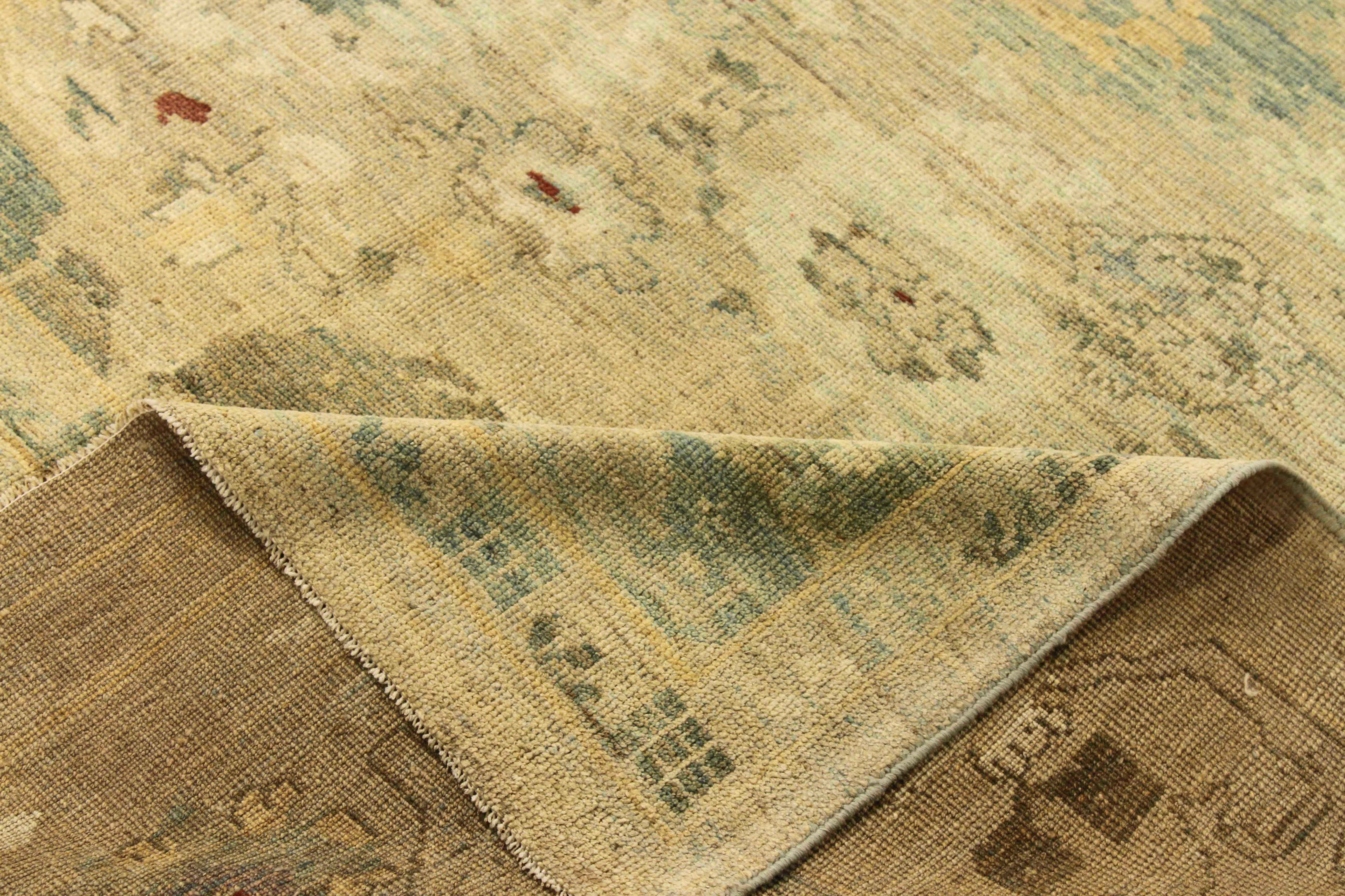 Thumbnail 4 for Persian Oushak Transitional Rug 67049