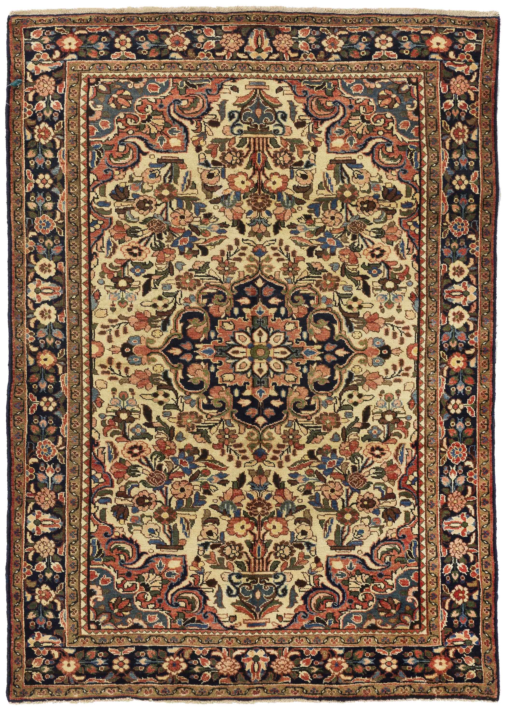 Thumbnail 8 for Antique Persian Hamadan Traditional Rug 11003