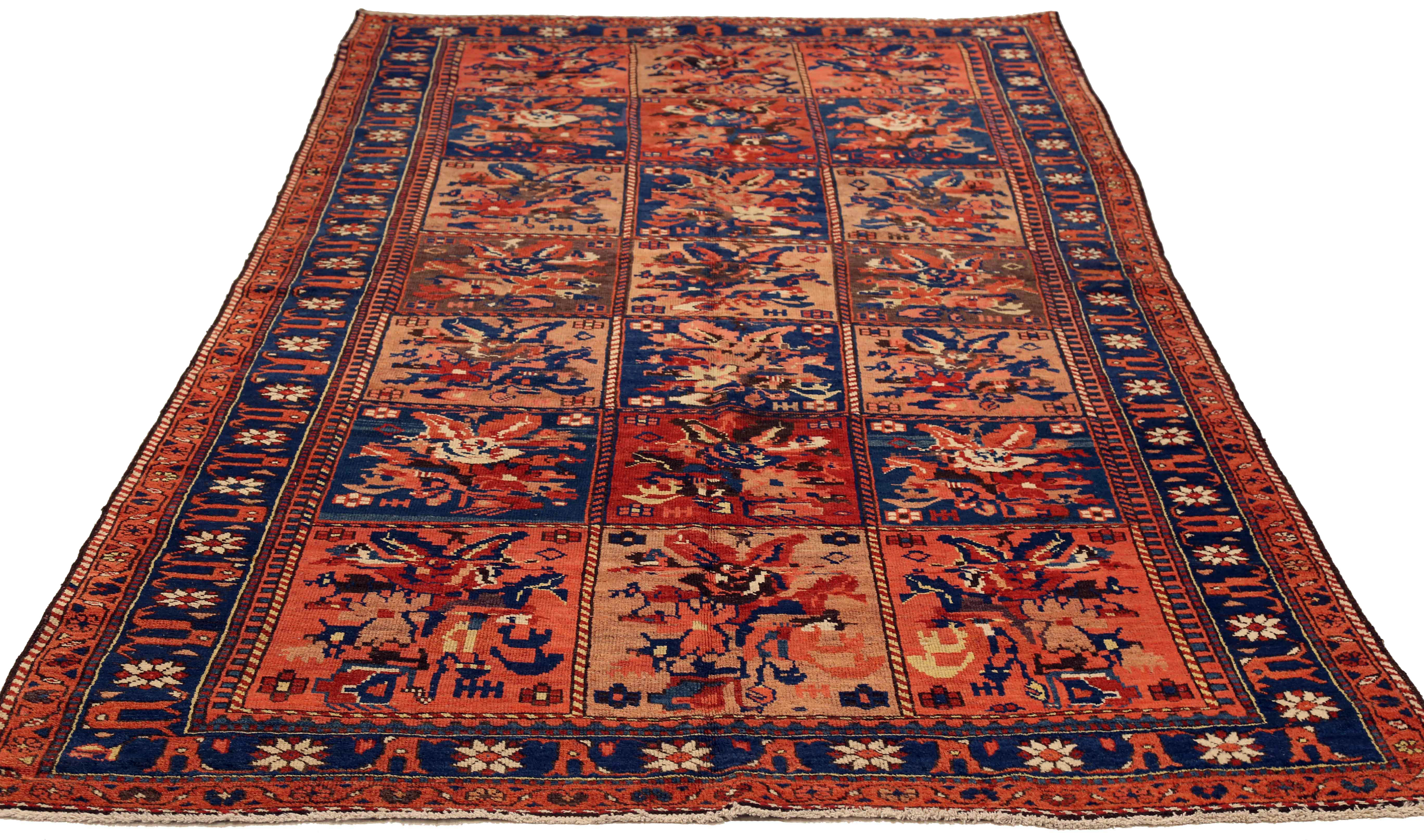 Thumbnail 3 for Antique Persian Bakhtiar Transitional Rug 11026