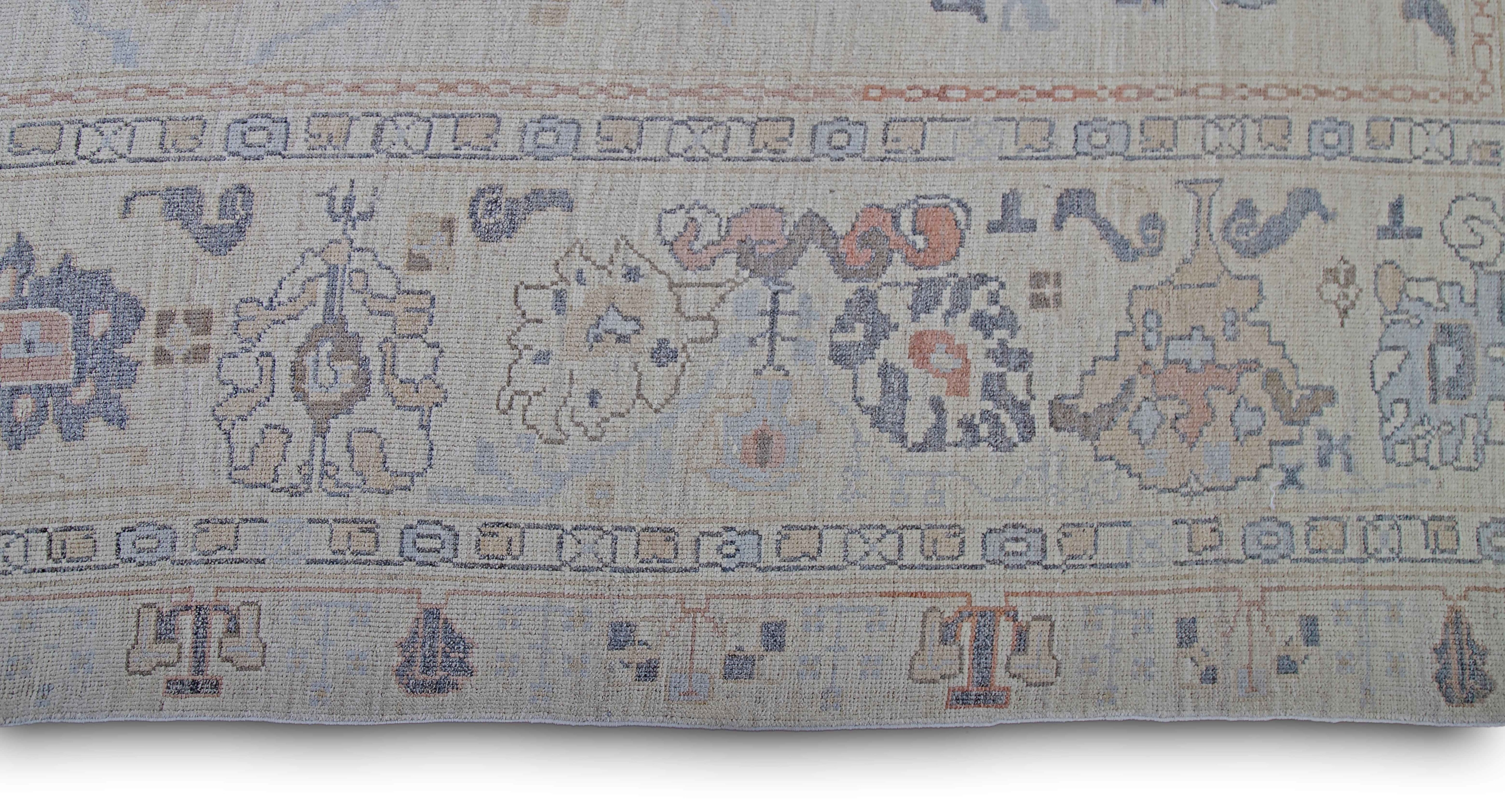 Thumbnail 5 for Persian Oushak Transitional Rug 88965