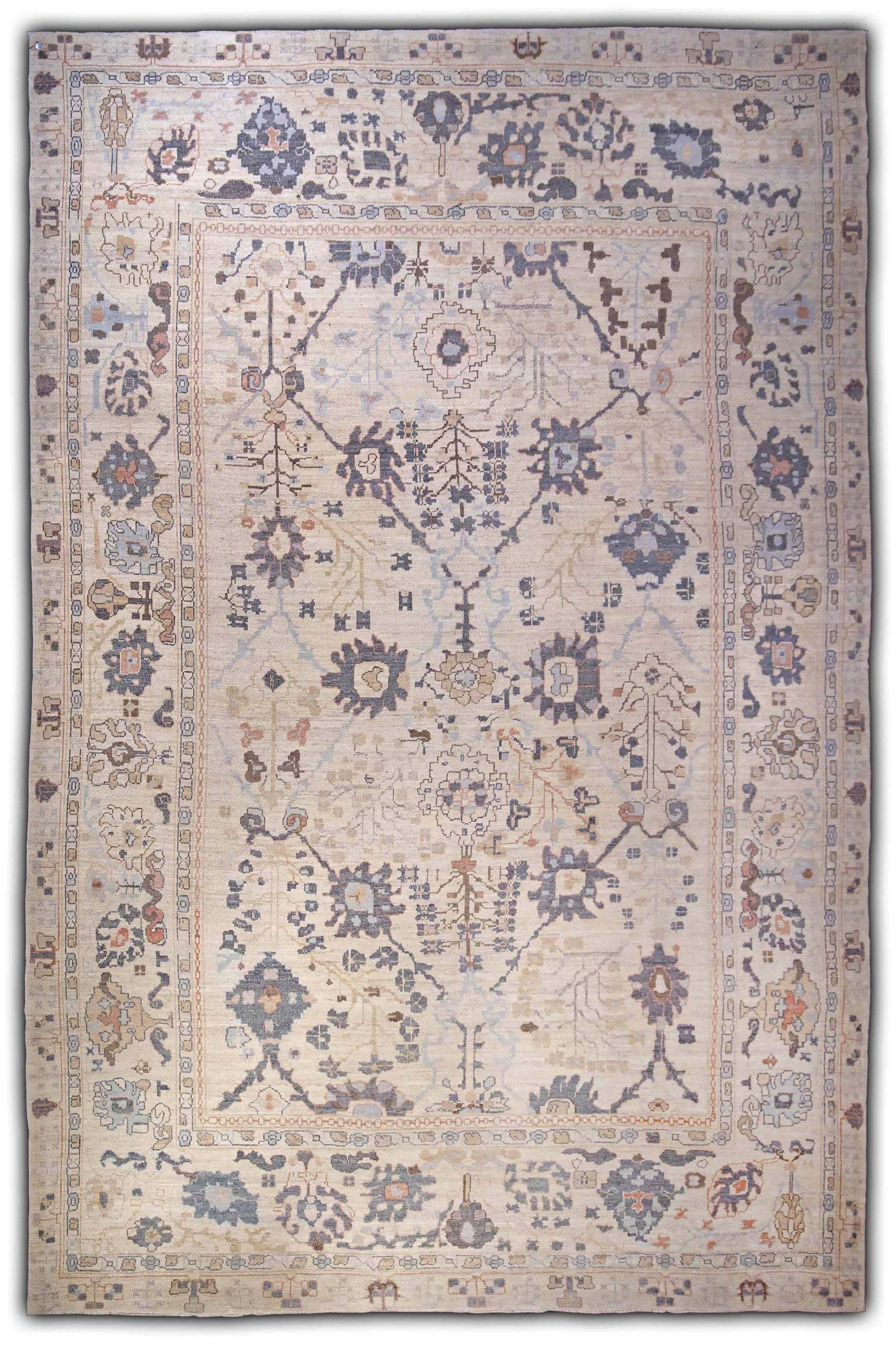 Thumbnail 4 for Persian Oushak Transitional Rug 88965