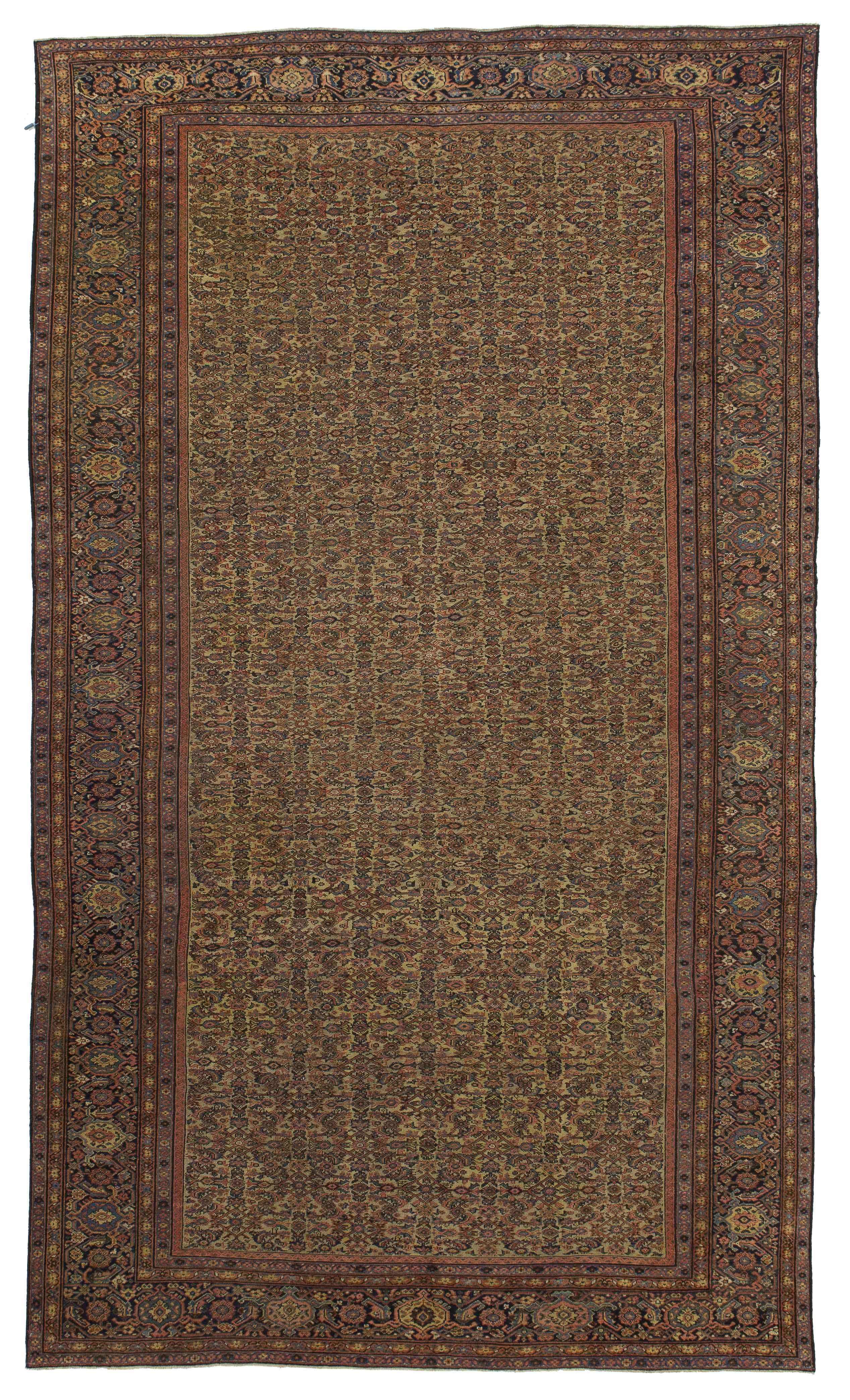 Thumbnail 14 for Antique Persian Sultanabad Traditional Rug 11032