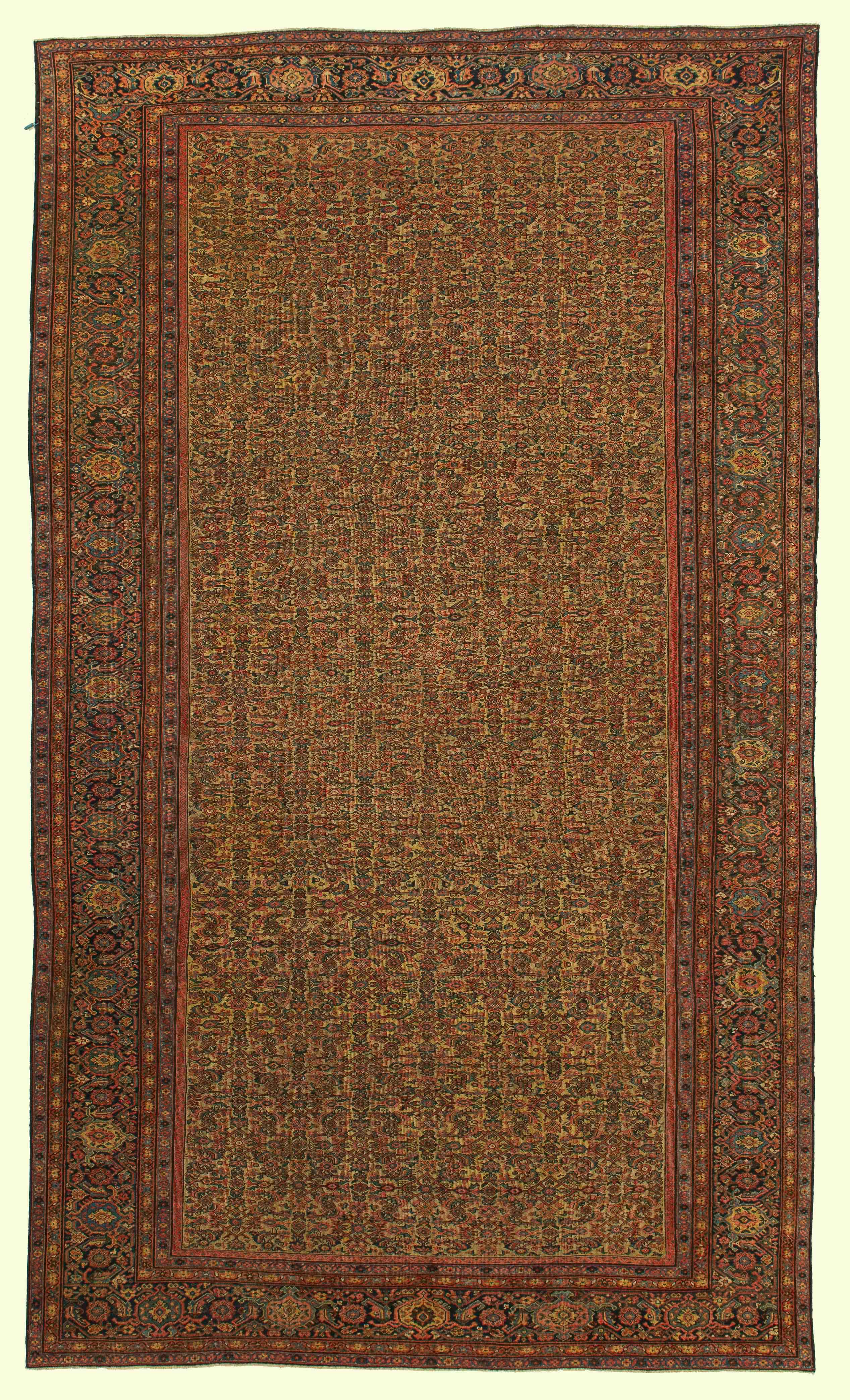 Thumbnail 12 for Antique Persian Sultanabad Traditional Rug 11032