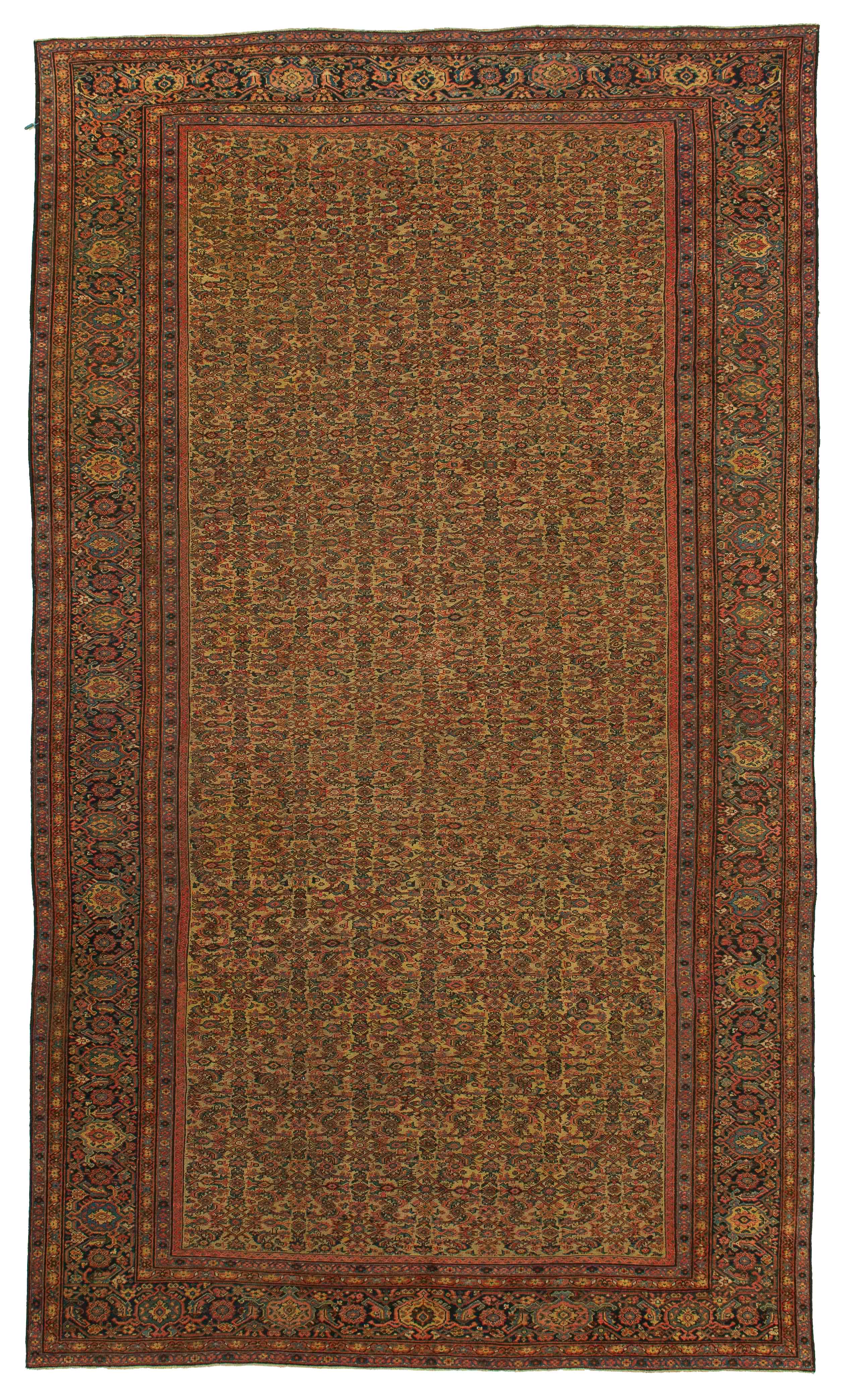 Thumbnail 11 for Antique Persian Sultanabad Traditional Rug 11032
