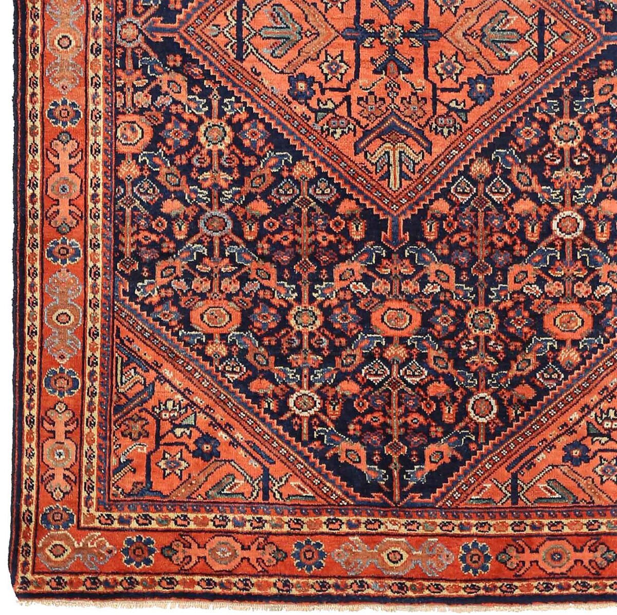 Thumbnail 13 for Antique Persian Sultanabad Traditional Rug 71321