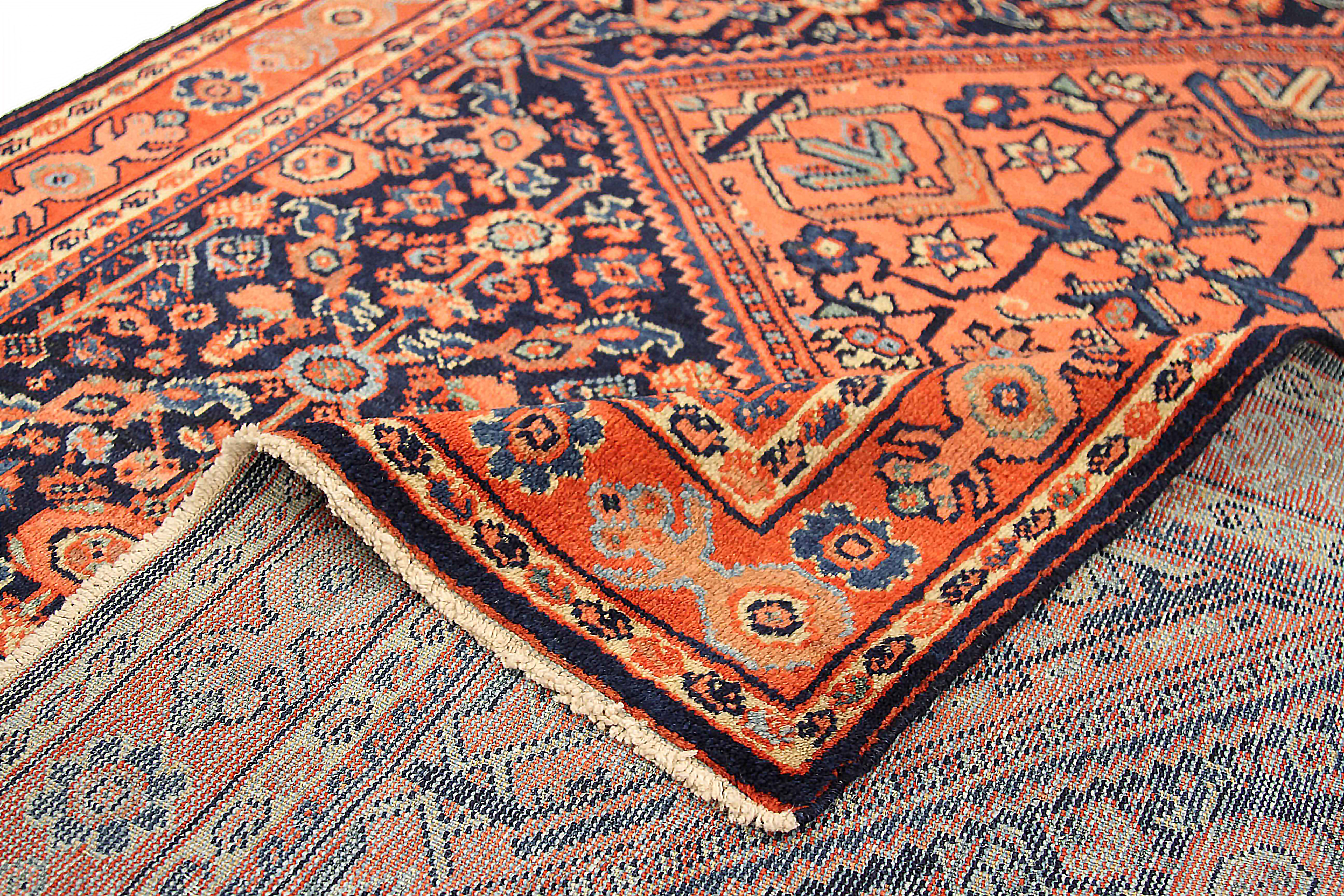 Thumbnail 4 for Antique Persian Sultanabad Traditional Rug 71321